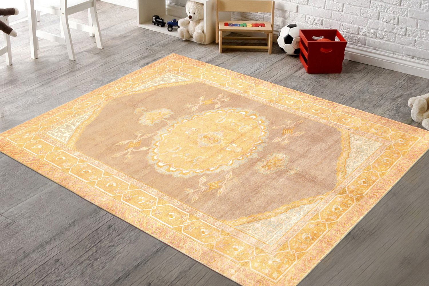 Pasargad - Turkish Collection Hand-Knotted Lamb's Wool Area Rug 112'' x 152'' (023995)