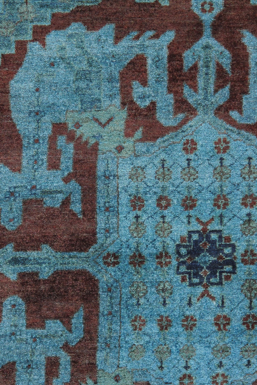 Pasargad - Overdye Collection Hand-Knotted Lamb's Wool Area Rug 99'' x 120'' (024085)