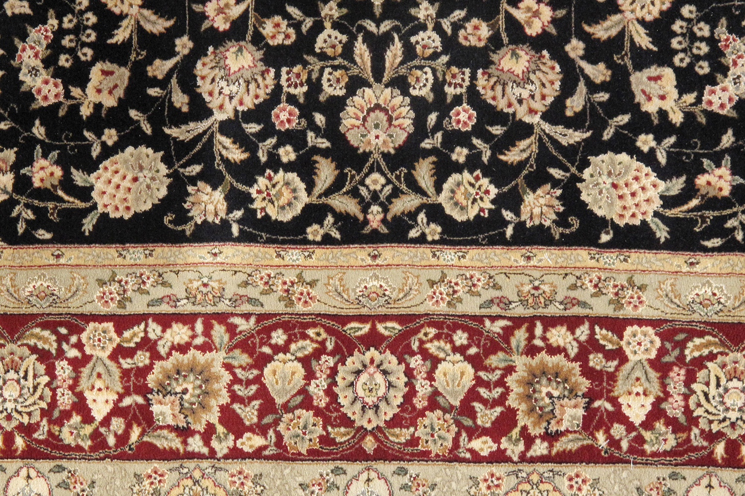 Pasargad - Tabriz Collection Hand-Knotted Silk and Wool Area Rug 108'' x 144'' (025572)