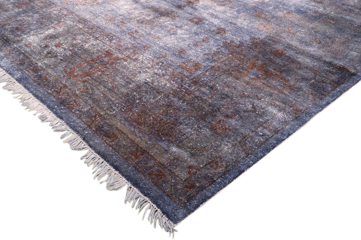 Pasargad - Turkish Overdye Collection Hand-Knotted Lamb's Wool Area Rug 143'' x 148'' (030806)