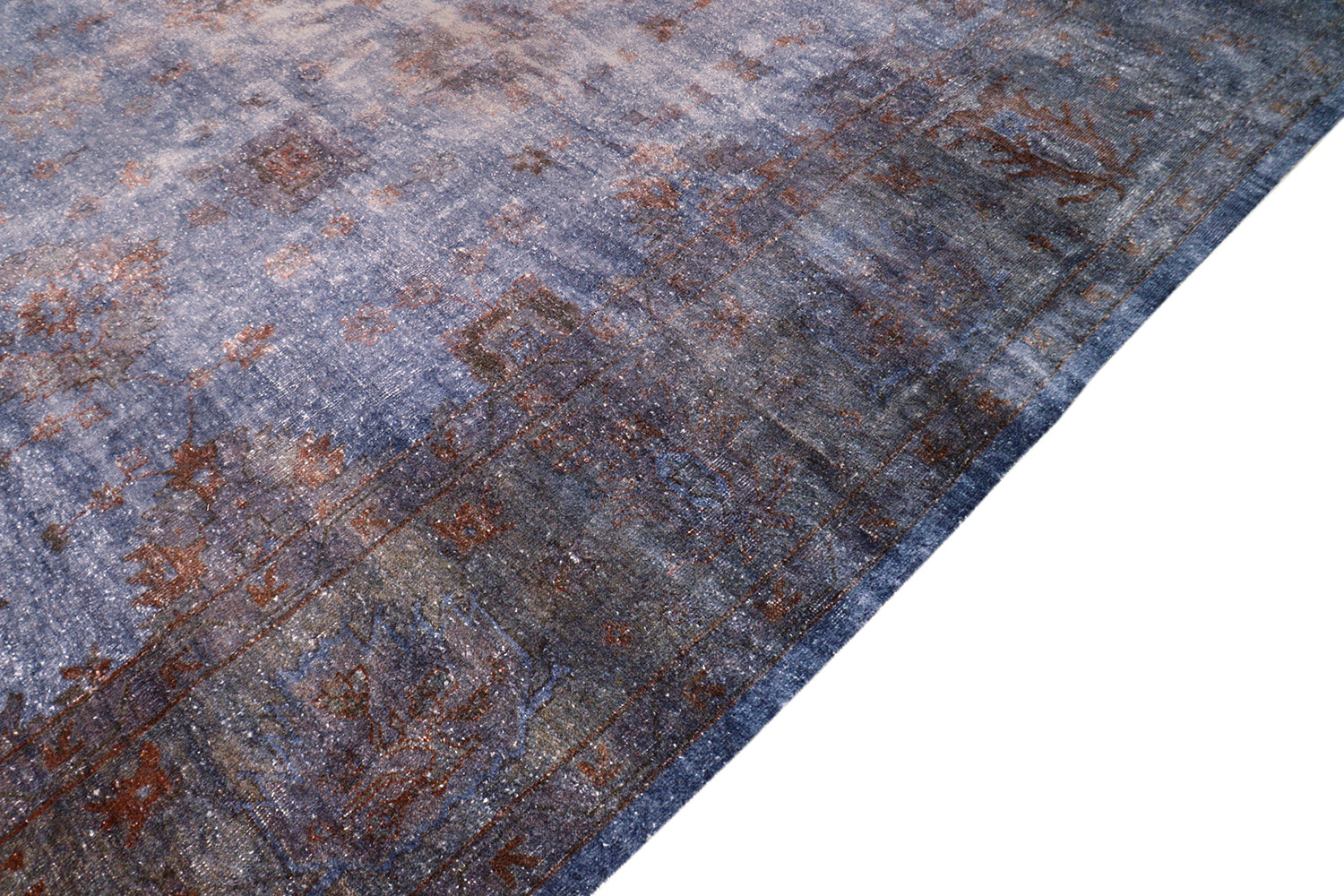 Pasargad - Turkish Overdye Collection Hand-Knotted Lamb's Wool Area Rug 143'' x 148'' (030806)