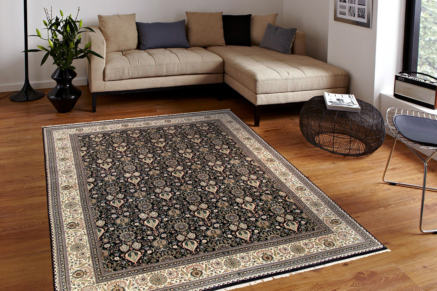 Pasargad - Tabriz Collection Hand-Knotted Lamb's Wool Area Rug 142'' x 188'' (043680)