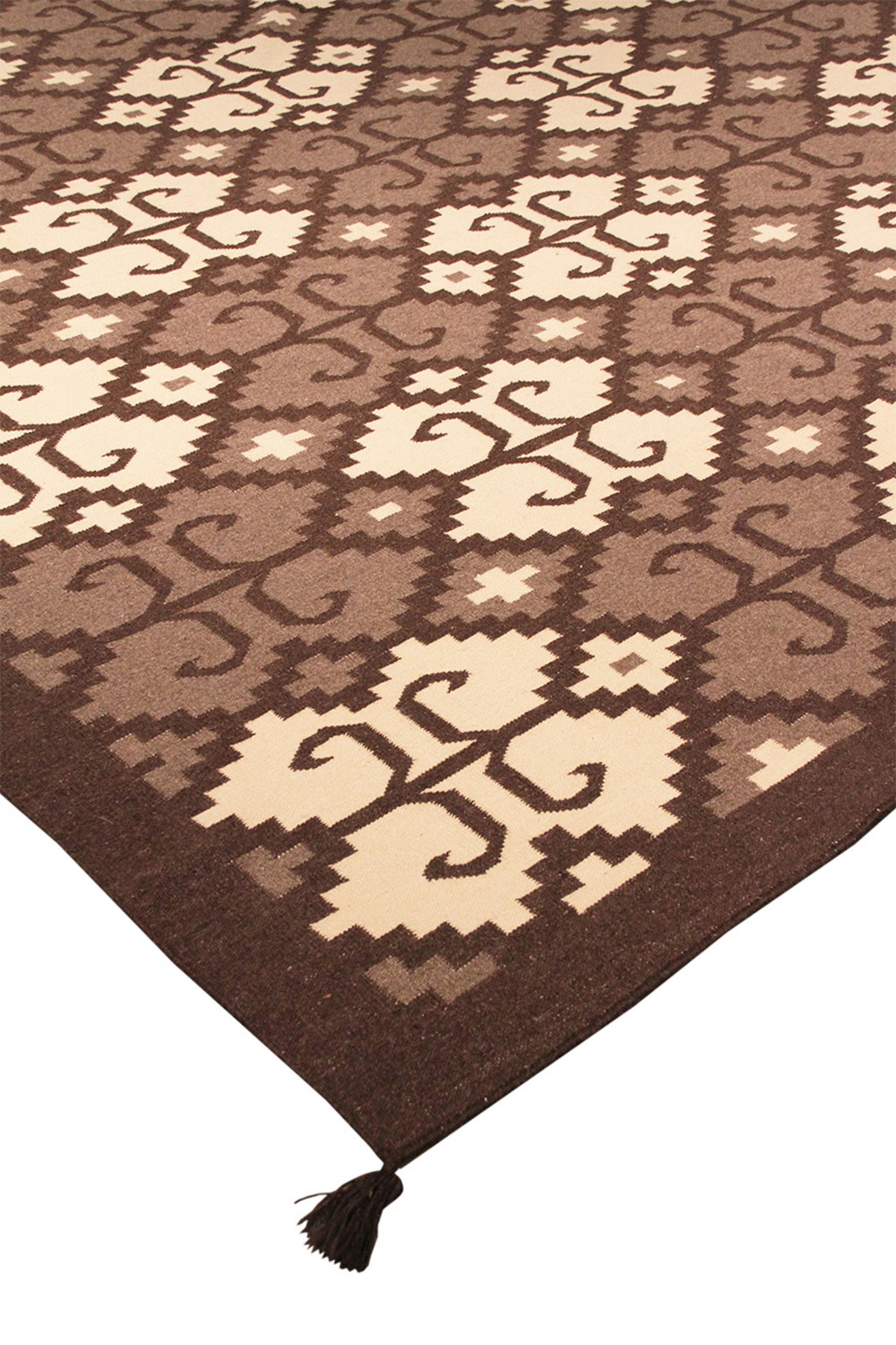 Pasargad - Navajo Collection Hand-Woven Wool Area Rug 109'' x 141'' (048551)