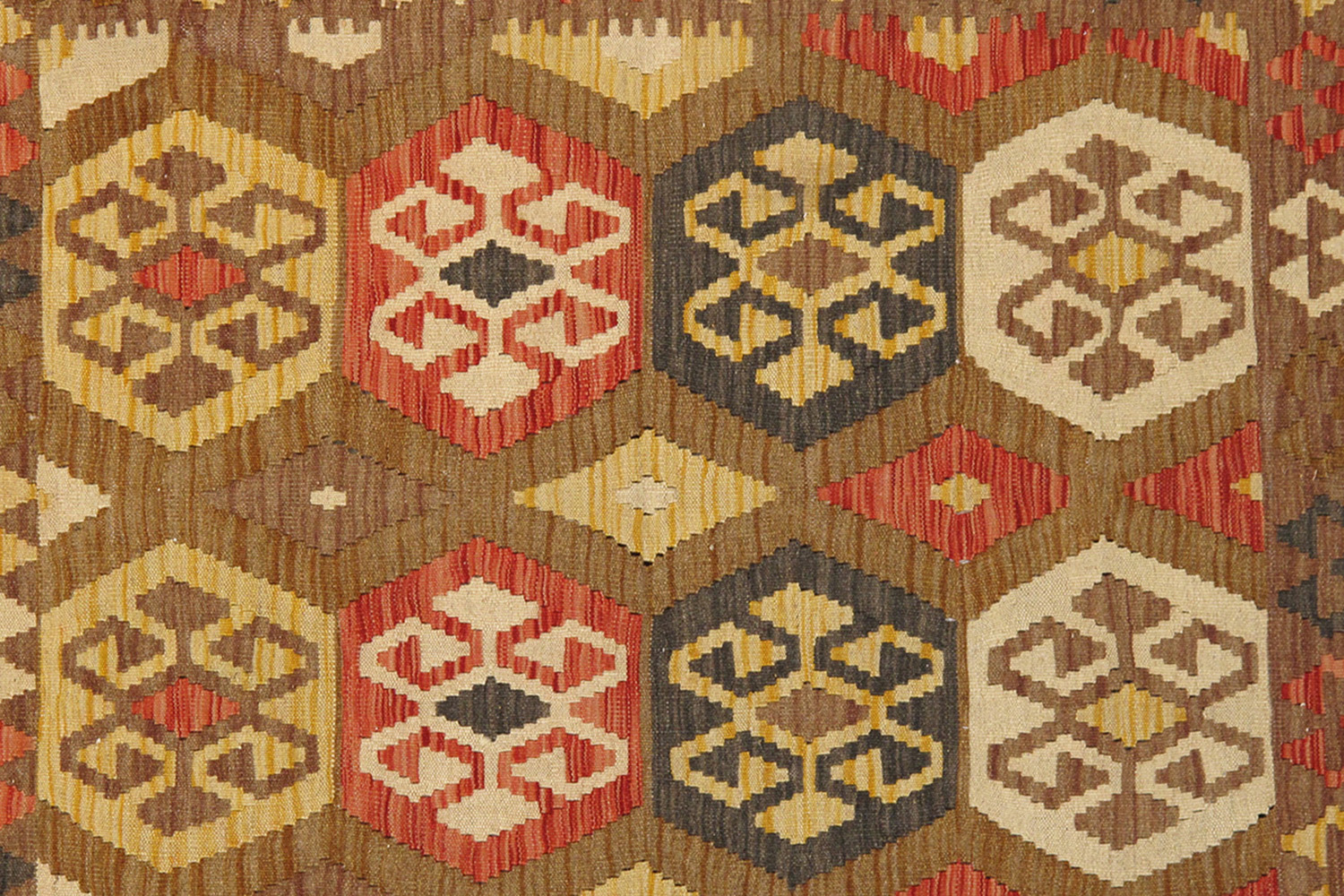 Pasargad Kilim Collection Hand-Woven Wool Area Rug 43'' x 57'' (048584)