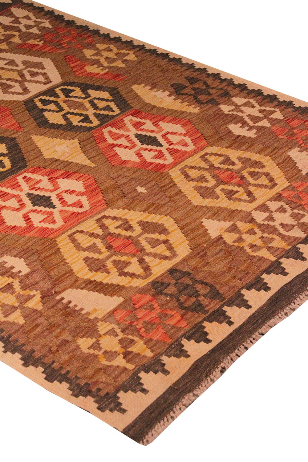 Pasargad Kilim Collection Hand-Woven Wool Area Rug 43'' x 57'' (048584)