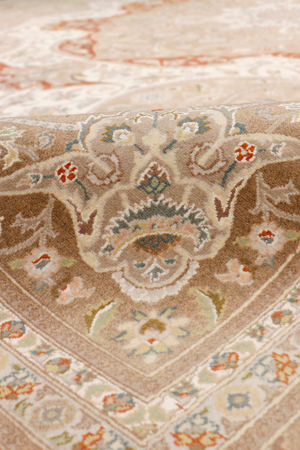 Pasargad - Tabriz Hand-Knotted Silk and Wool Area Rug 120'' x 171'' (973318 10X14)