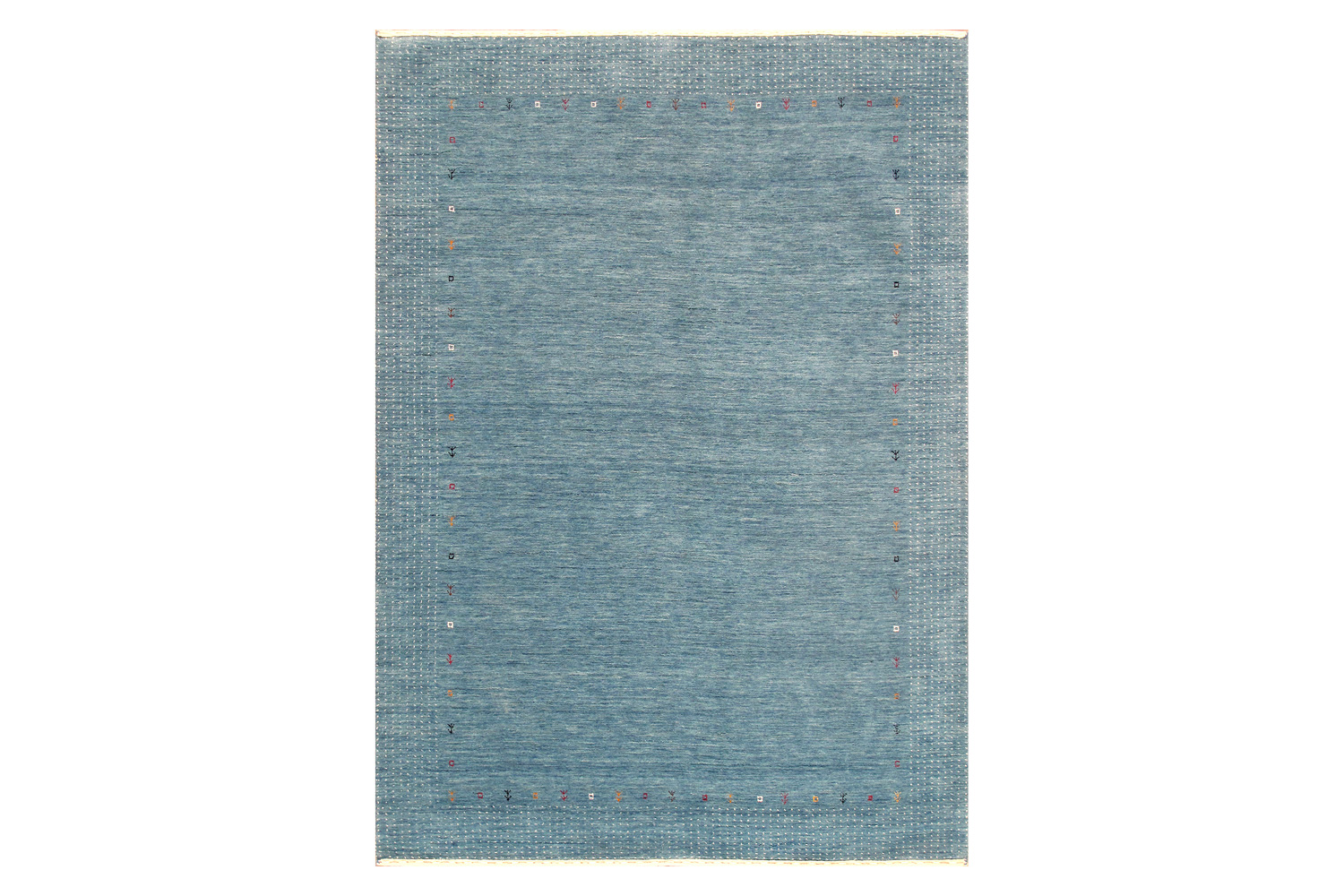 Pasargad - Gramercy Collection Hand-Loomed Silk and Wool Charcoal Area Rug AR-10