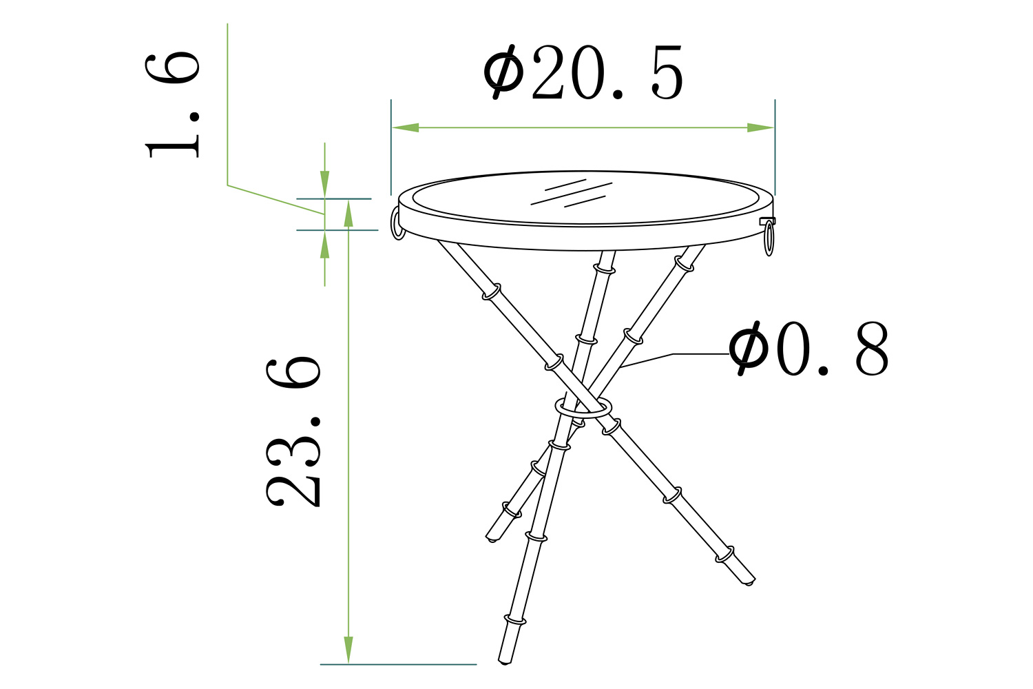 Pasargad Vicenza Collection Steel and Glass Side Table - Gold