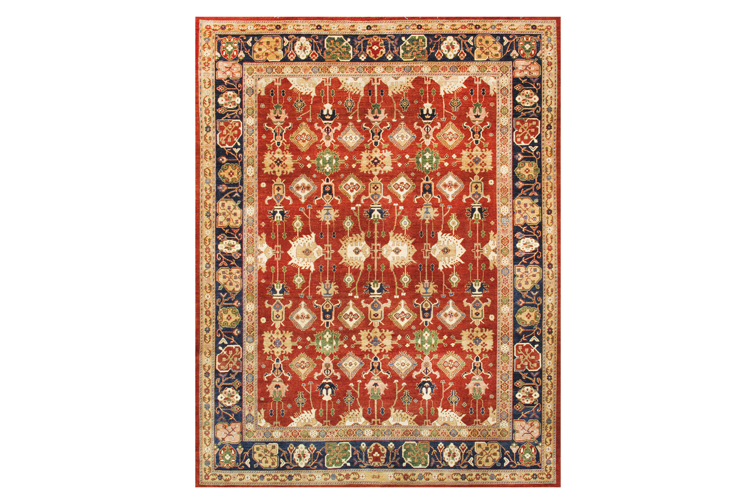 Pasargad - Sultanabad Collection Hand-Knotted Lamb's Wool Area Rug P-45