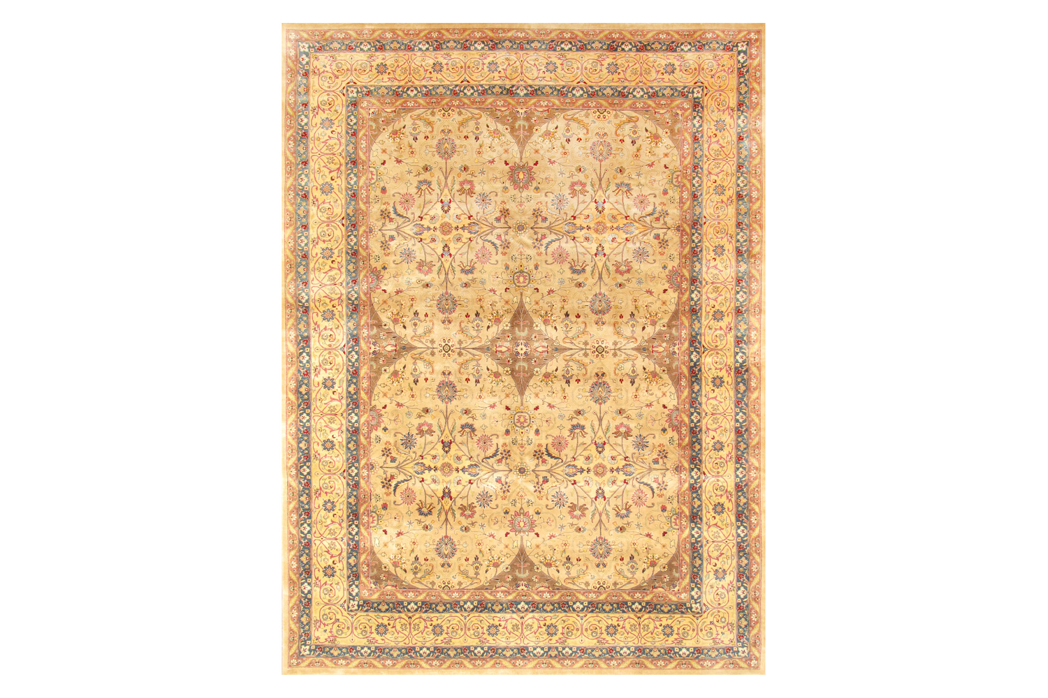 Pasargad - Tabriz Collection Hand-Knotted Lamb's Wool Area Rug P-713