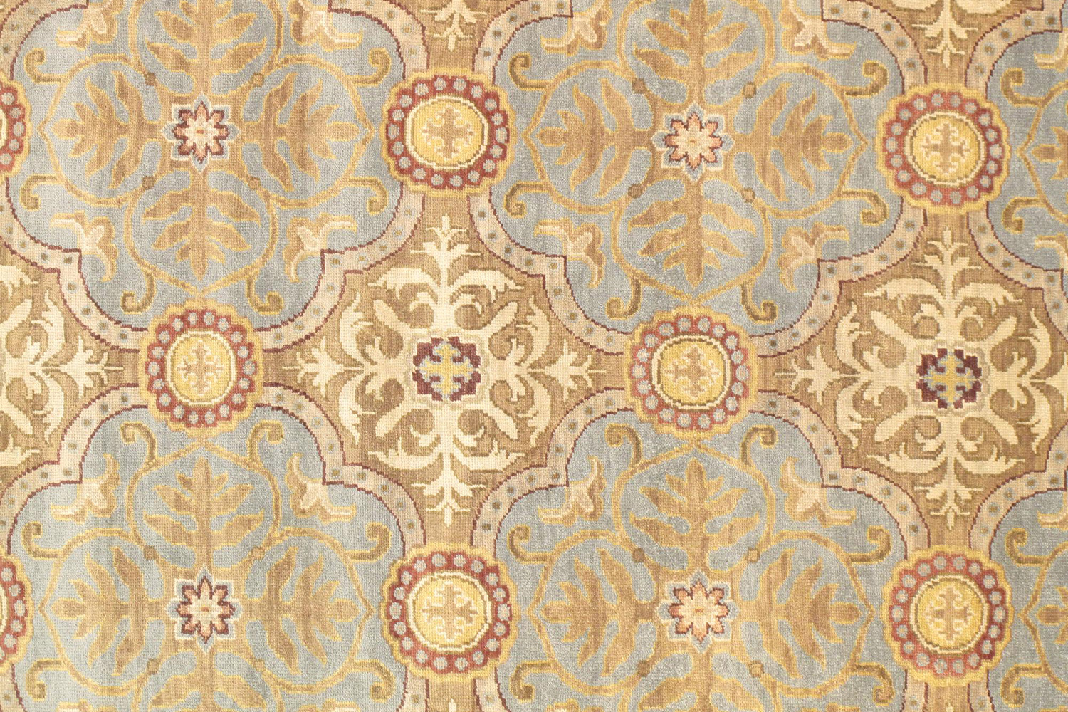 Pasargad Sultanabad Collection Hand-Knotted Lamb's Wool Area Rug (P-943 6X9) - 72'' x 108''