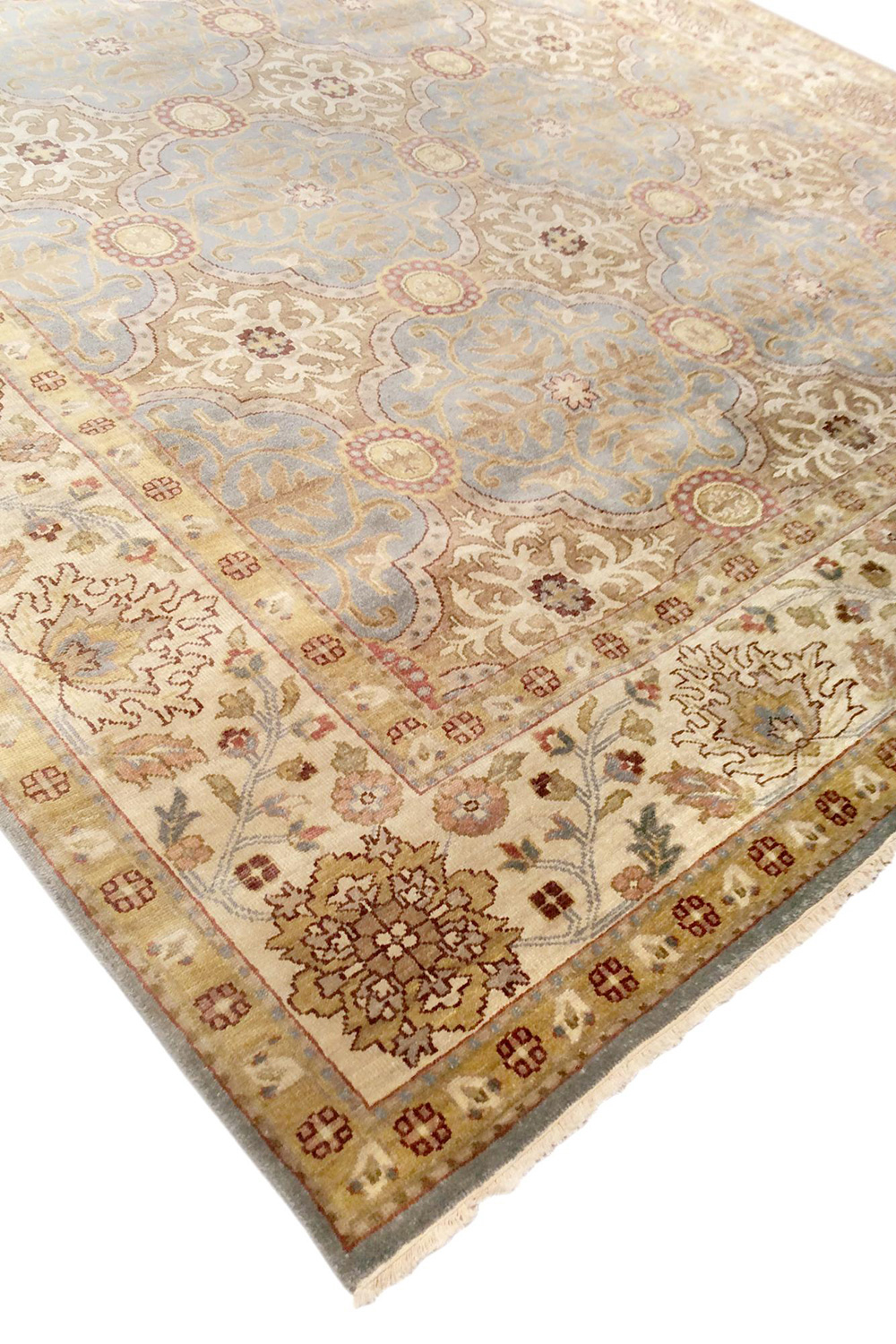 Pasargad Sultanabad Collection Hand-Knotted Lamb's Wool Area Rug (P-943 6X9) - 72'' x 108''