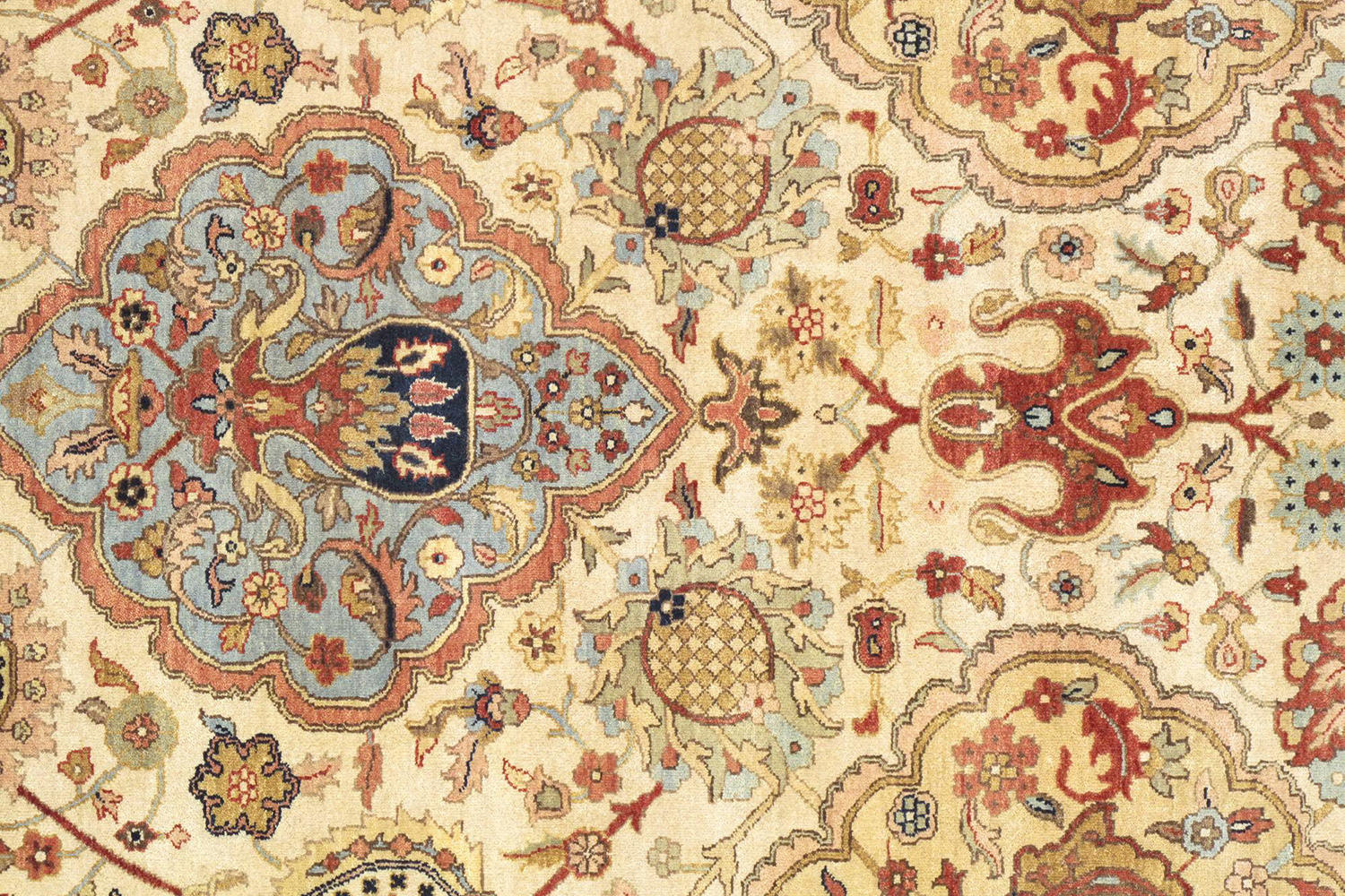 Pasargad - Kerman Collection Hand-Knotted Lamb's Wool Area Rug P-LAVAR