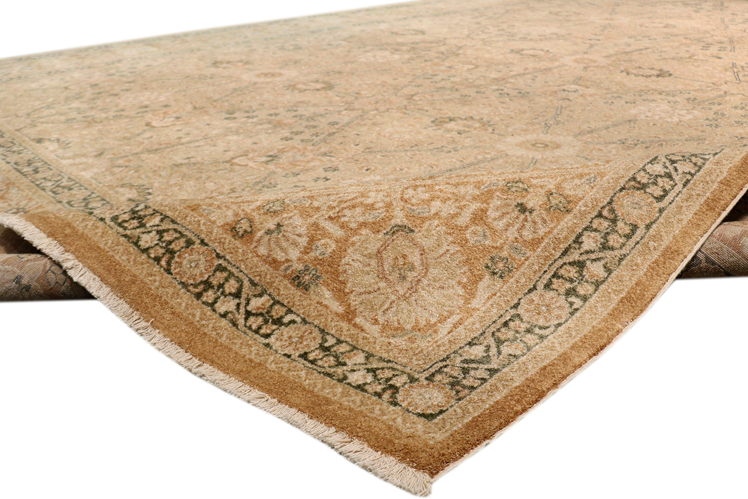 Pasargad - Tabriz Collection Hand-Knotted Lamb's Wool Area Rug 107'' x 142'' (PA-201 9X12)