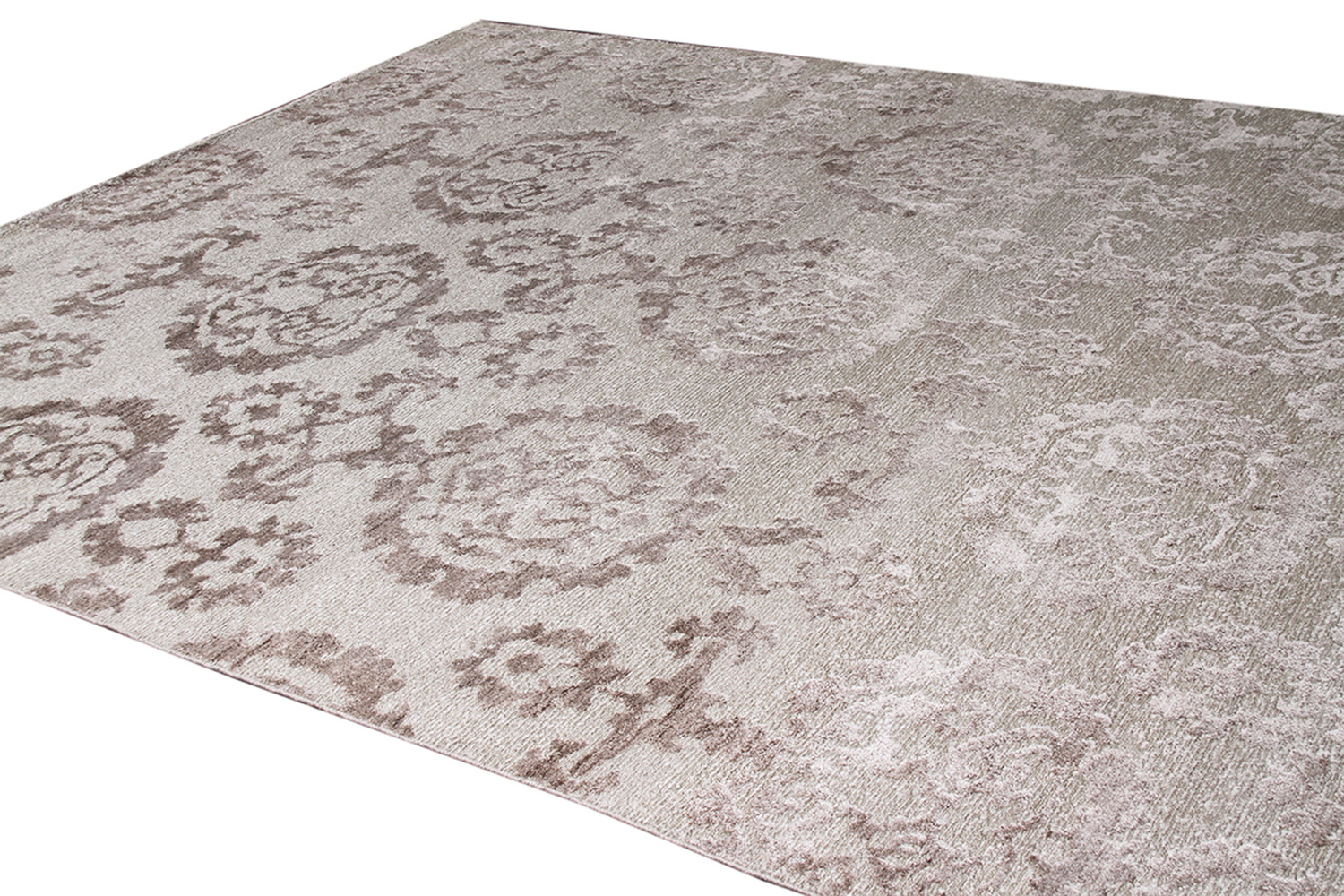 Pasargad - Transitional Collection Hand-Knotted Silk and Wool Area Rug 106'' x 139'' (PALE-294-4 9X12)