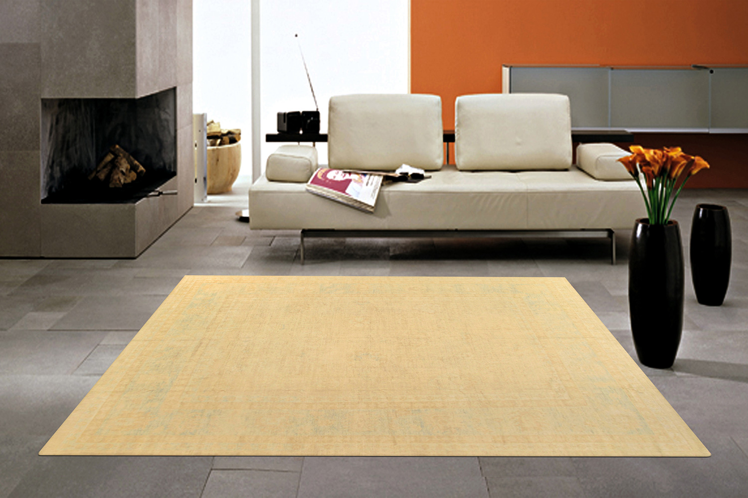 Pasargad - Oushak Collection Hand-Knotted Lamb's Wool Area Rug 146'' x 176'' (PB-186 12X15)