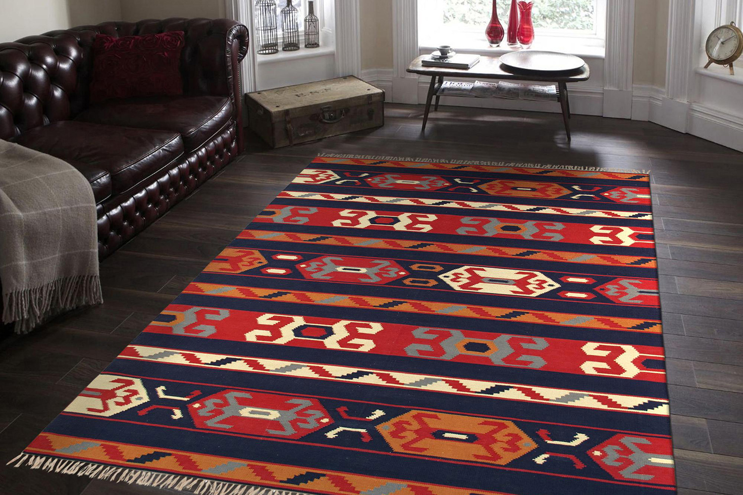 Pasargad Anatolian Collection Hand-Woven Cotton Area Rug (PBB-06 9X12) - 108'' x 144''