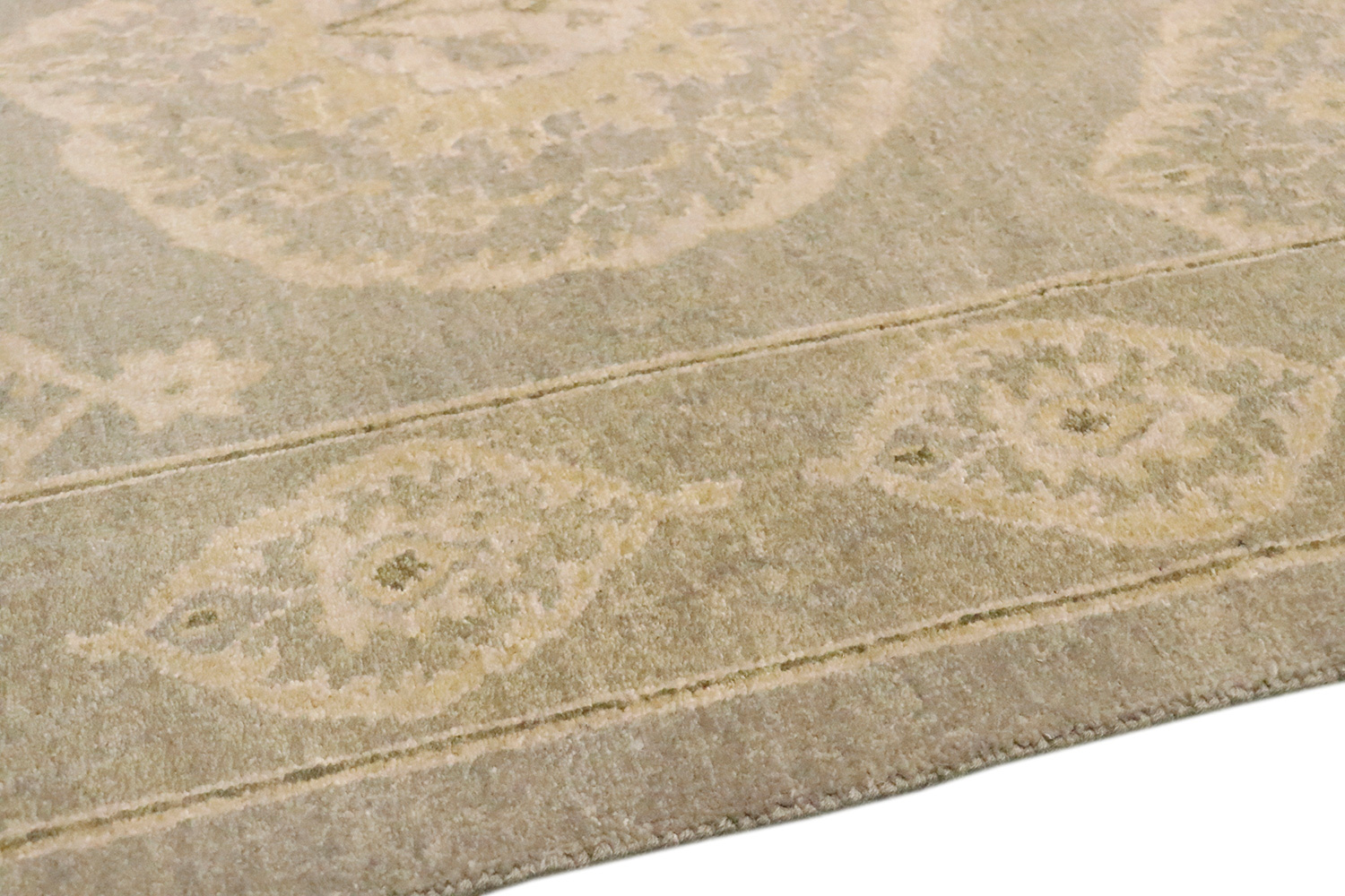 Pasargad - Ottoman Collection Hand-Knotted Lamb's Wool Area Rug 96'' x 120'' (PCH-5 8X10)