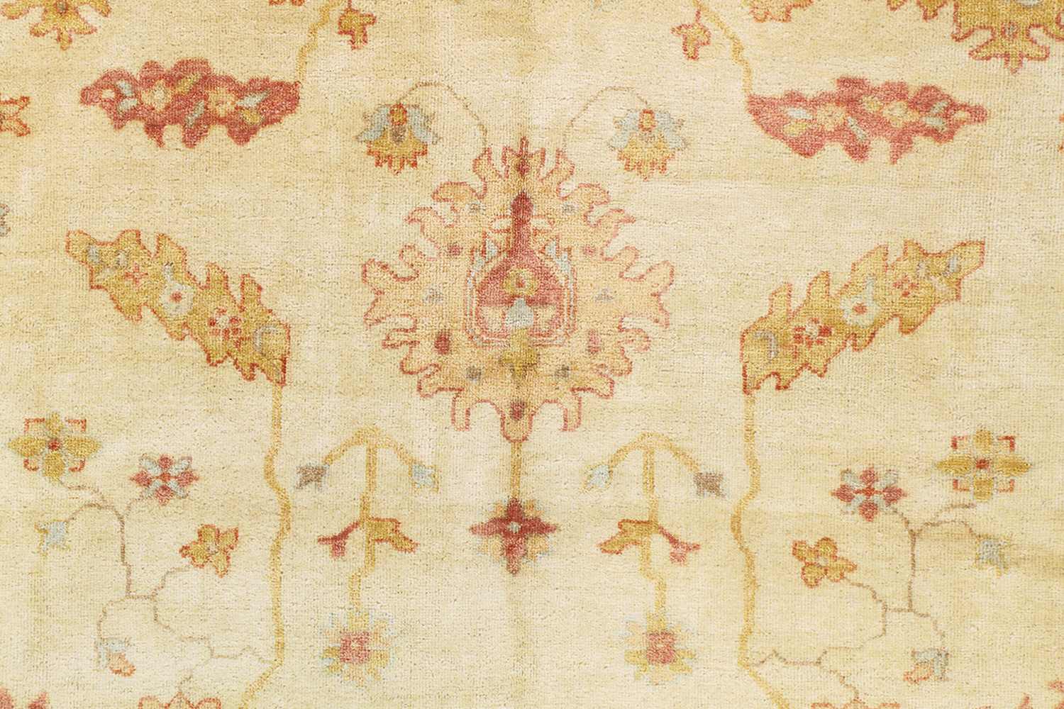 Pasargad - Oushak Collection Hand-Knotted Lamb's Wool Area Rug 142'' x 180'' (PD-1517 12X15)