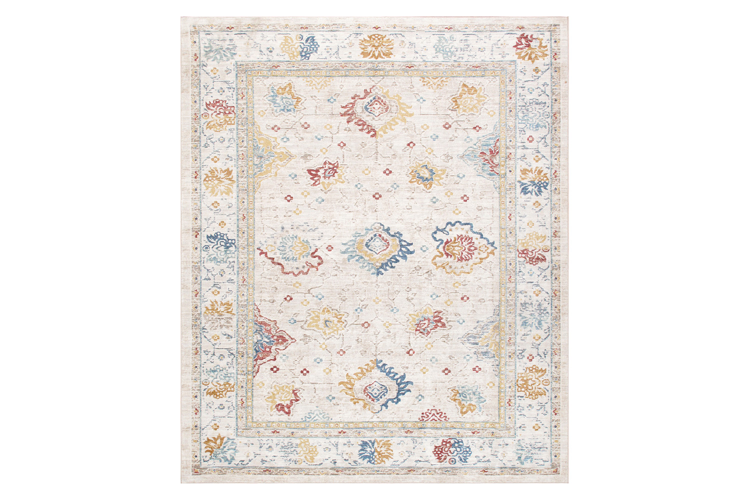 Pasargad - Heritage Collection Power Loom Beige and Ivory Area Rug PFH-03