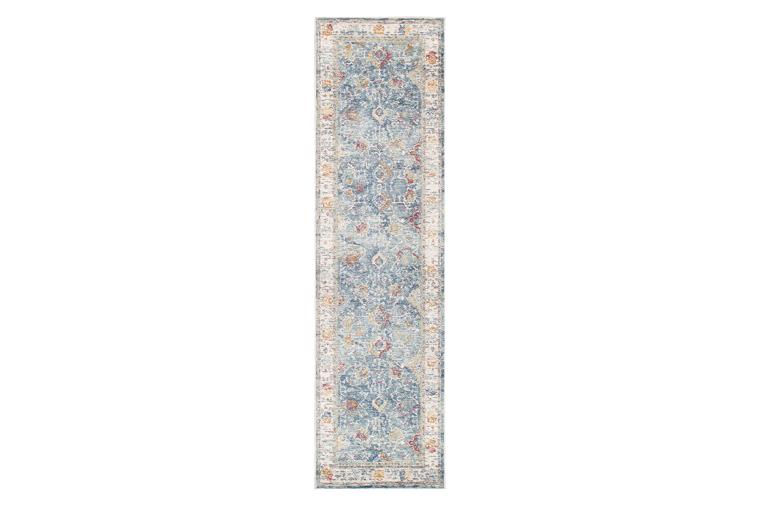 Pasargad - Heritage Collection Power Loom L.Blue and Beige Area Rug PFH-04