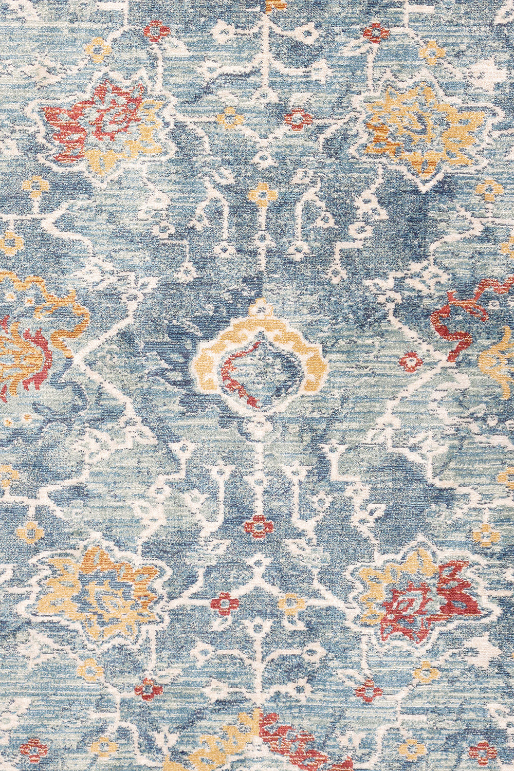 Pasargad - Heritage Collection Power Loom L.Blue and Beige Area Rug PFH-04