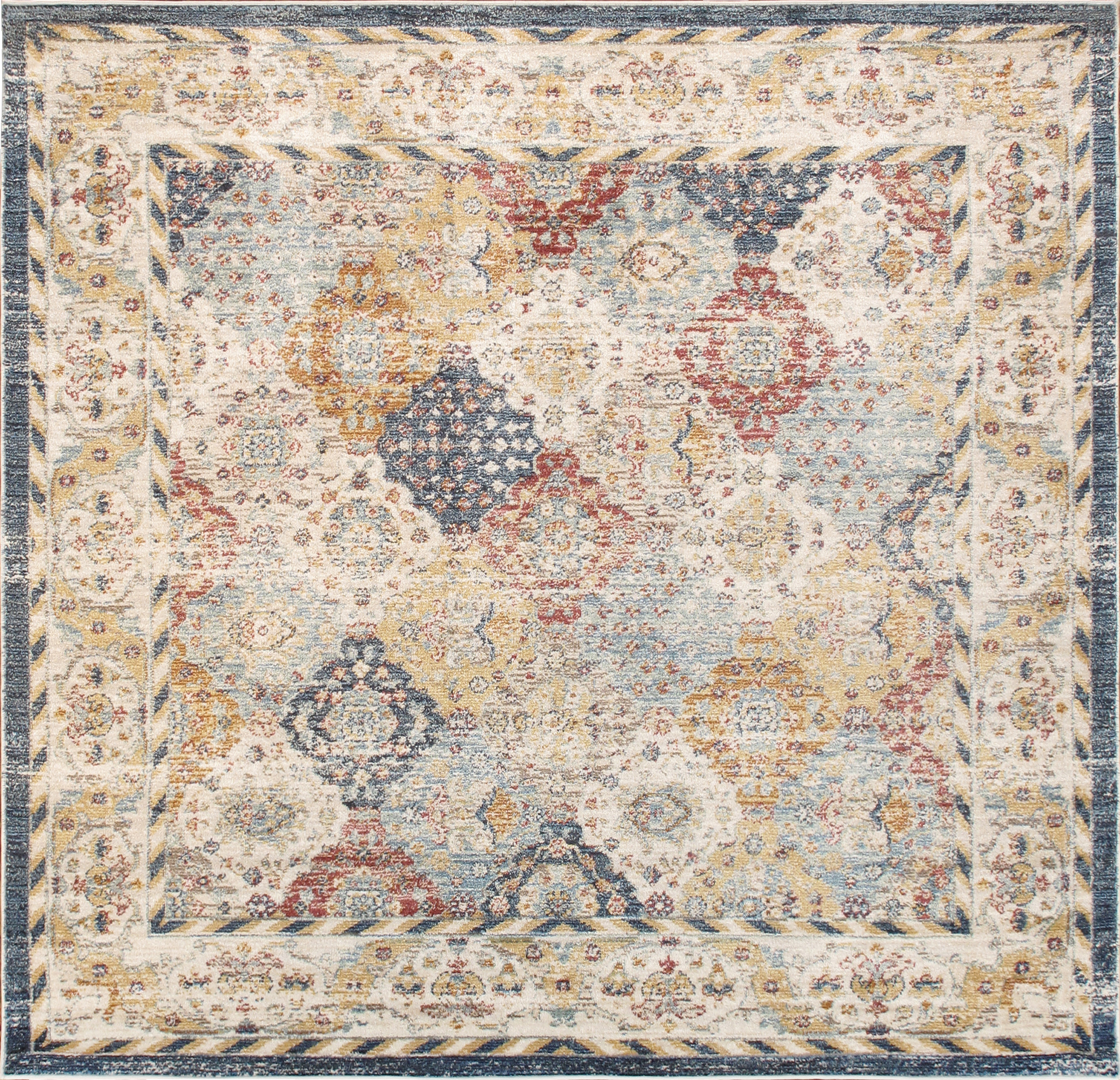 Pasargad - Heritage Design Power Loom Beige Area Rug PFH-07