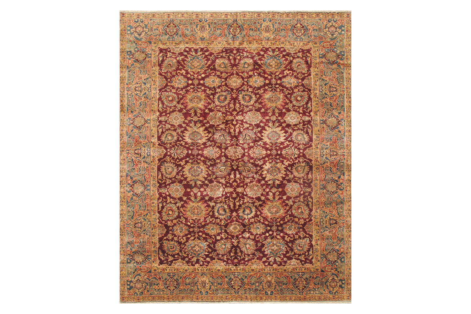 Pasargad - Crown Jewel Agra Collection Hand-Knotted Lamb's Wool Area Rug PH-231