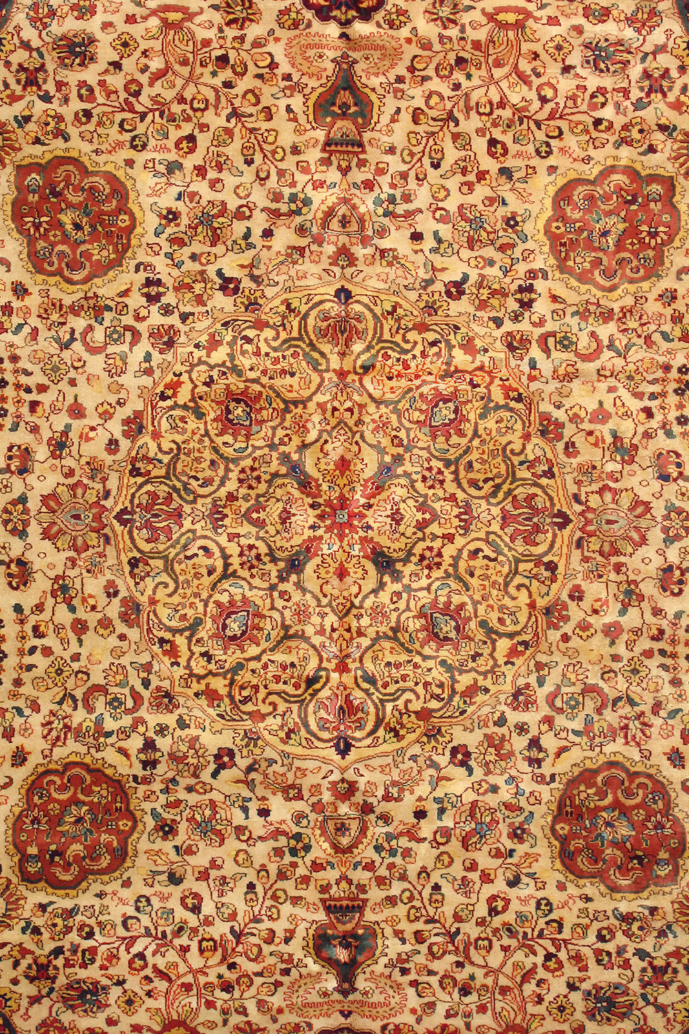 Pasargad Crown Jewel Agra Collection Hand-Knotted Lamb's Wool Area Rug (PH-260 10X10) - 120'' x 124''