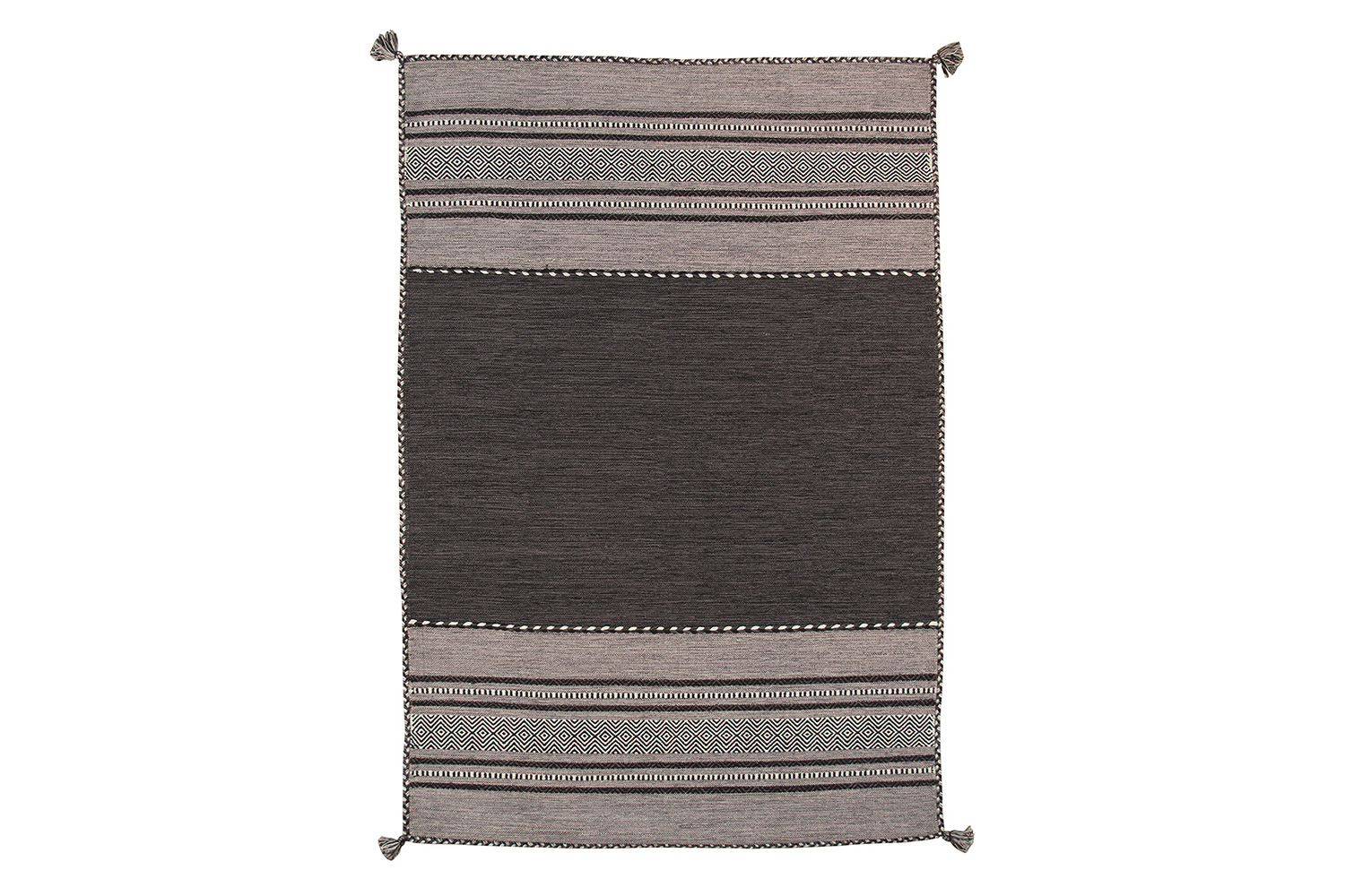 Pasargad Kilim Collection Hand-Woven Lamb's Wool Area Rug 96'' x 120'' (PHE-4 8X10)