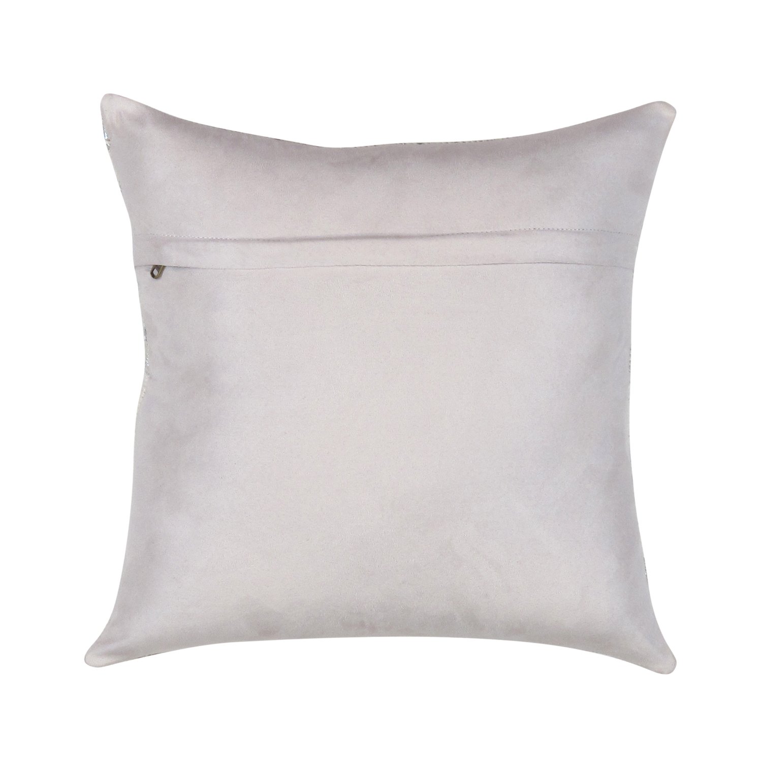 Pasargad - Zippered Cowhide Throw Pillow in 17" x 17" (PICU-09)