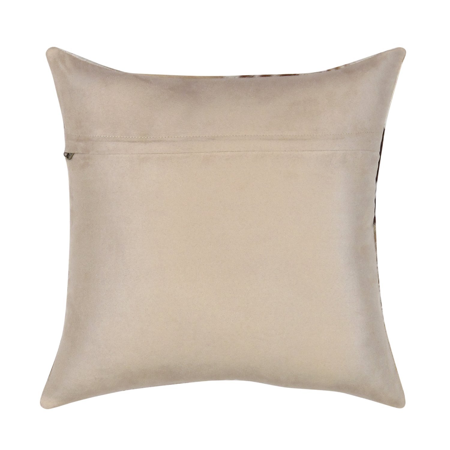 Pasargad - Zippered Cowhide Throw Pillow in 17" x 17" (PICU-17)