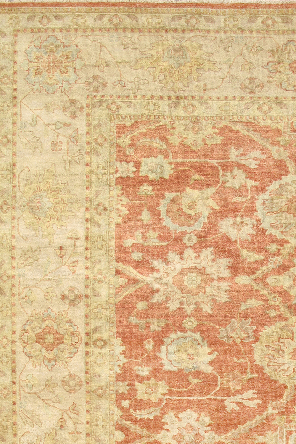 Pasargad Sultanabad Collection Hand-Knotted Lamb's Wool Area Rug (PJ-504 10X14) - 123'' x 169''