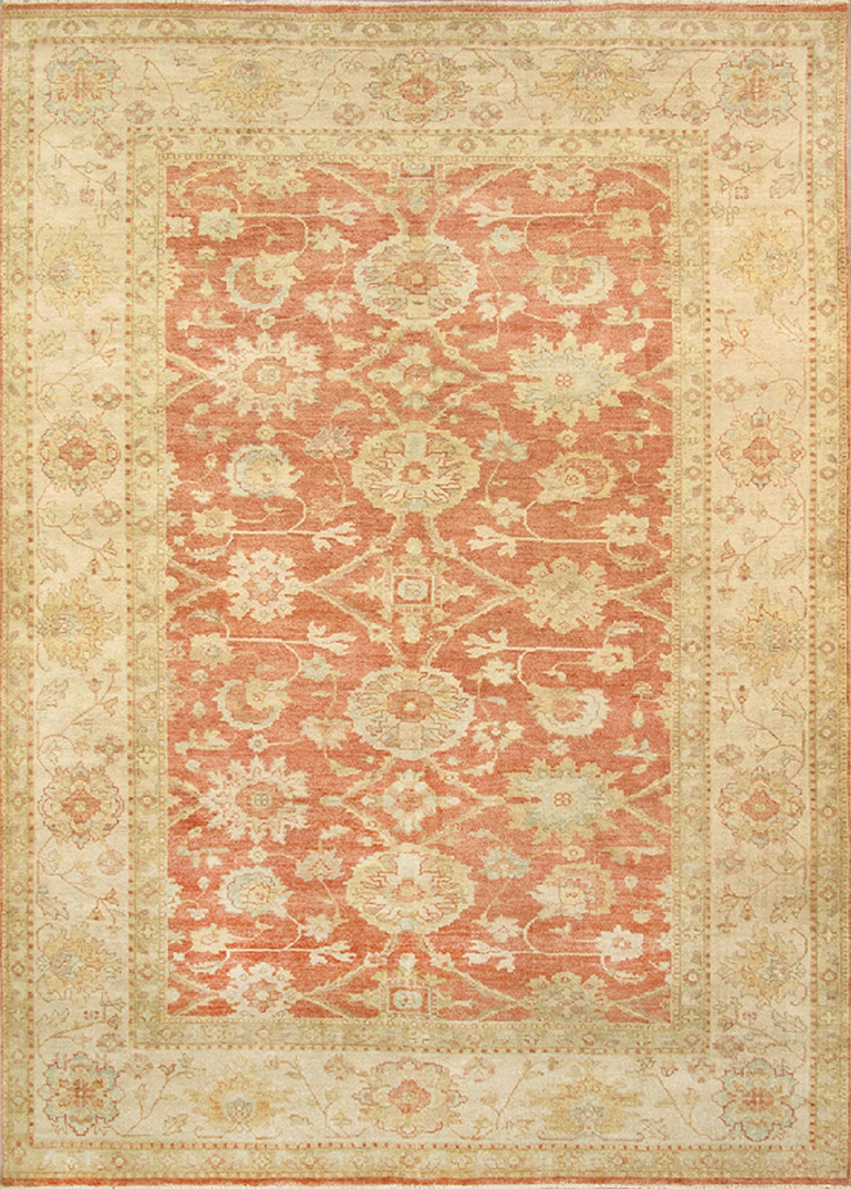 Pasargad - Sultanabad Collection Hand-Knotted Lamb's Wool Area Rug PJ-504