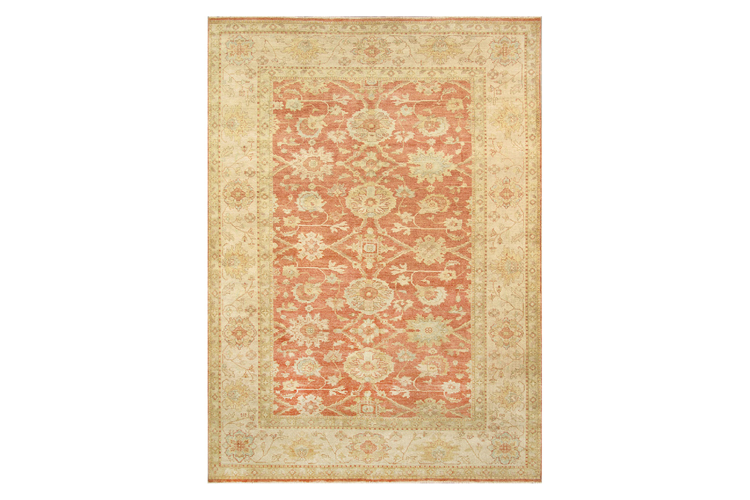 Pasargad - Sultanabad Collection Hand-Knotted Lamb's Wool Area Rug PJ-504