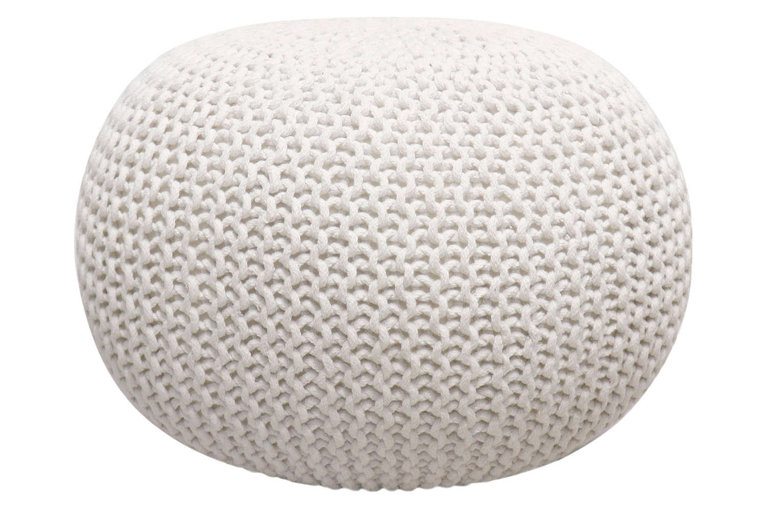 Pasargad - Santorini Cotton Pouf