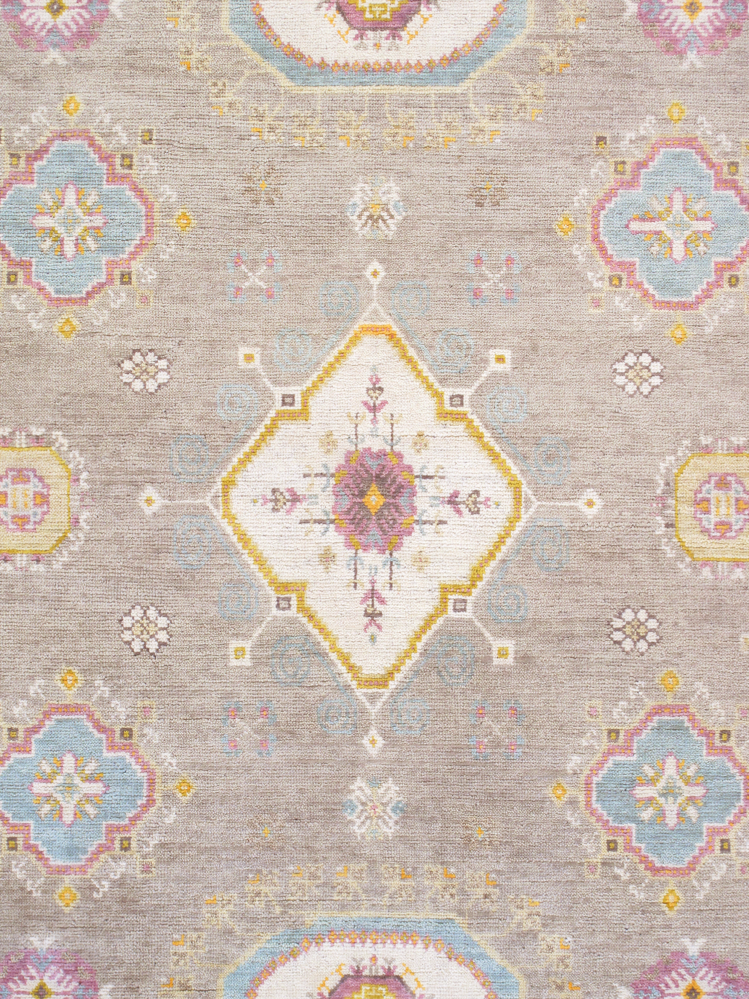 Pasargad Khotan Collection Hand-Knotted Wool Area Rug - Camel, 121" x 164" (PKH-530 10x14)