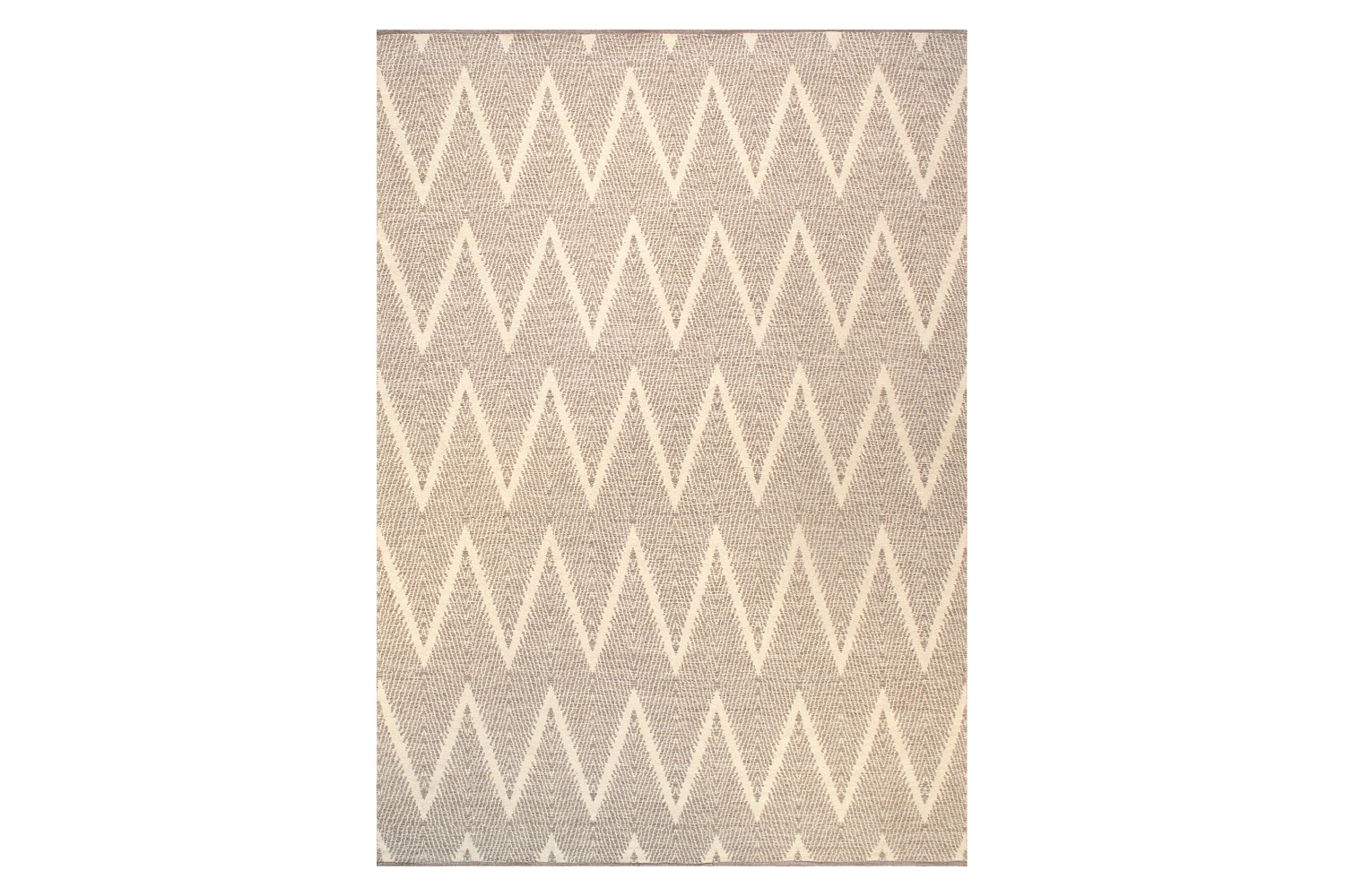 Pasargad - Simplicity Collection Flat Weave Gray Cotton Area Rug PLW-03