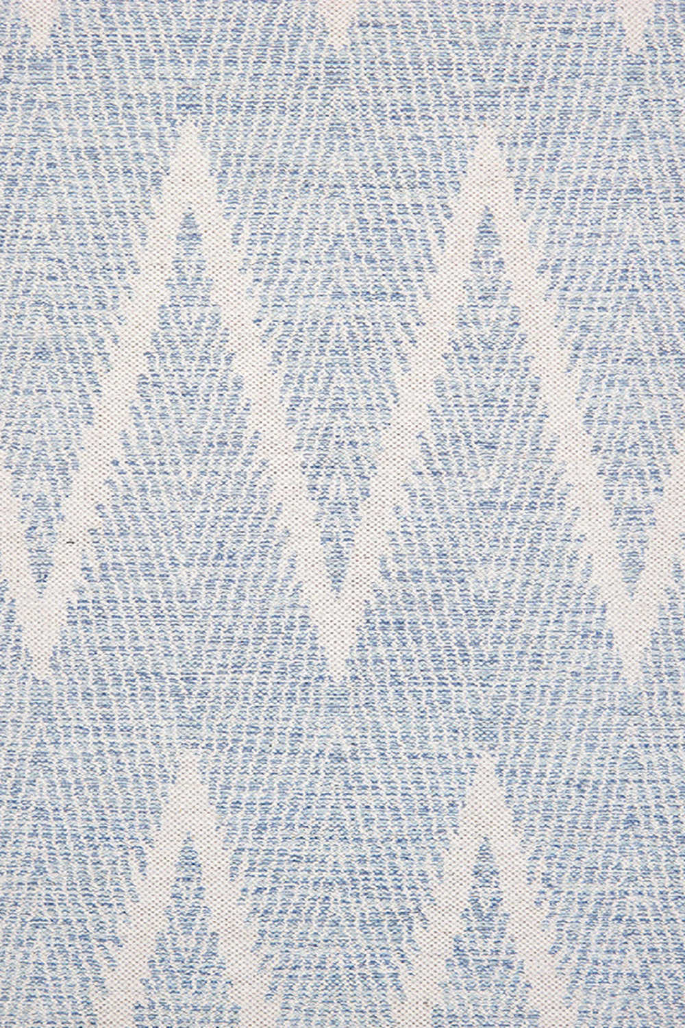 Pasargad Simplicity Collection Flat Weave Aqua Cotton Area Rug (PLW-05 8X10) - 96'' x 120''