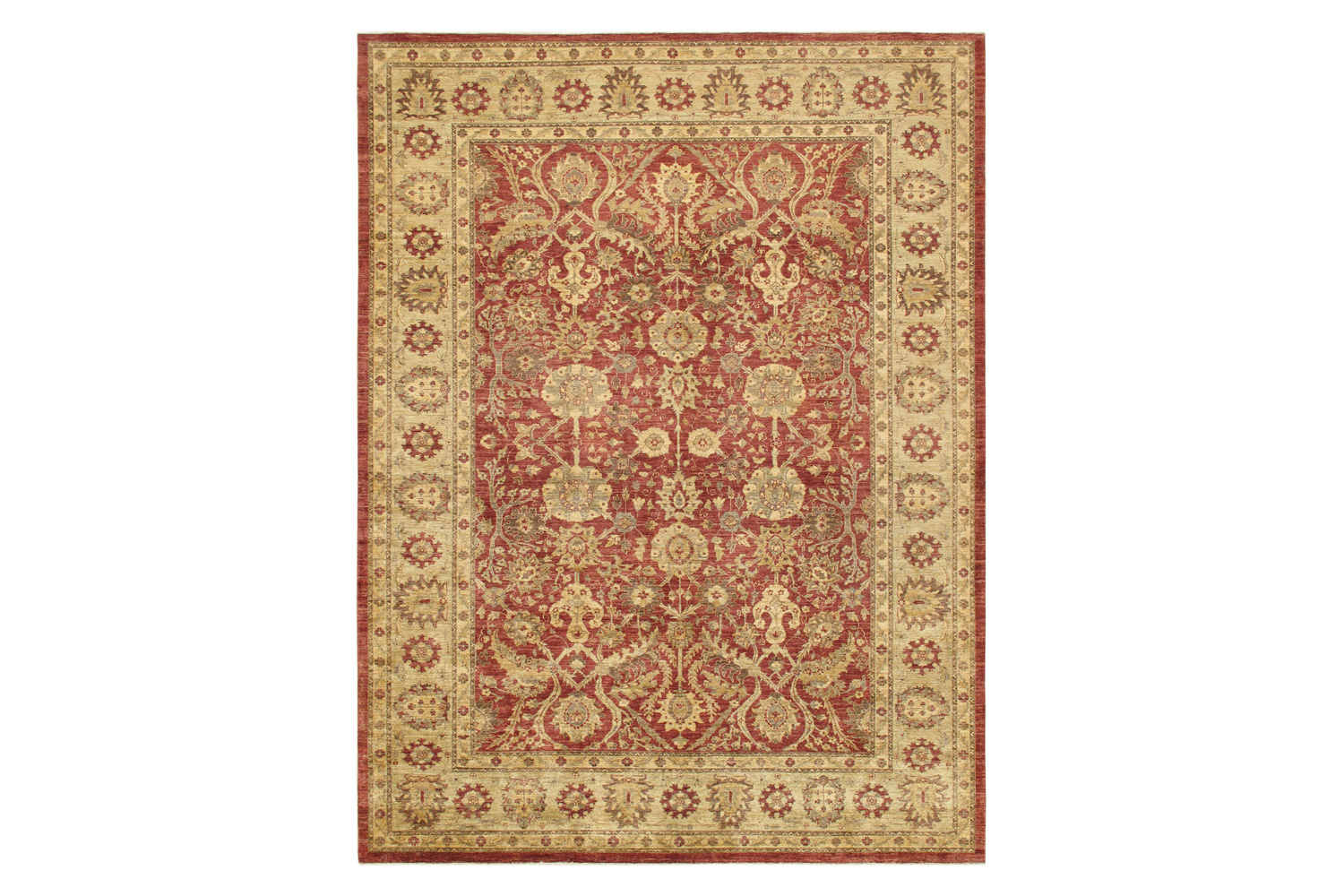 Pasargad - Ferehan Collection Hand-Knotted Lamb's Wool Area Rug PMG-301 L.GOLD