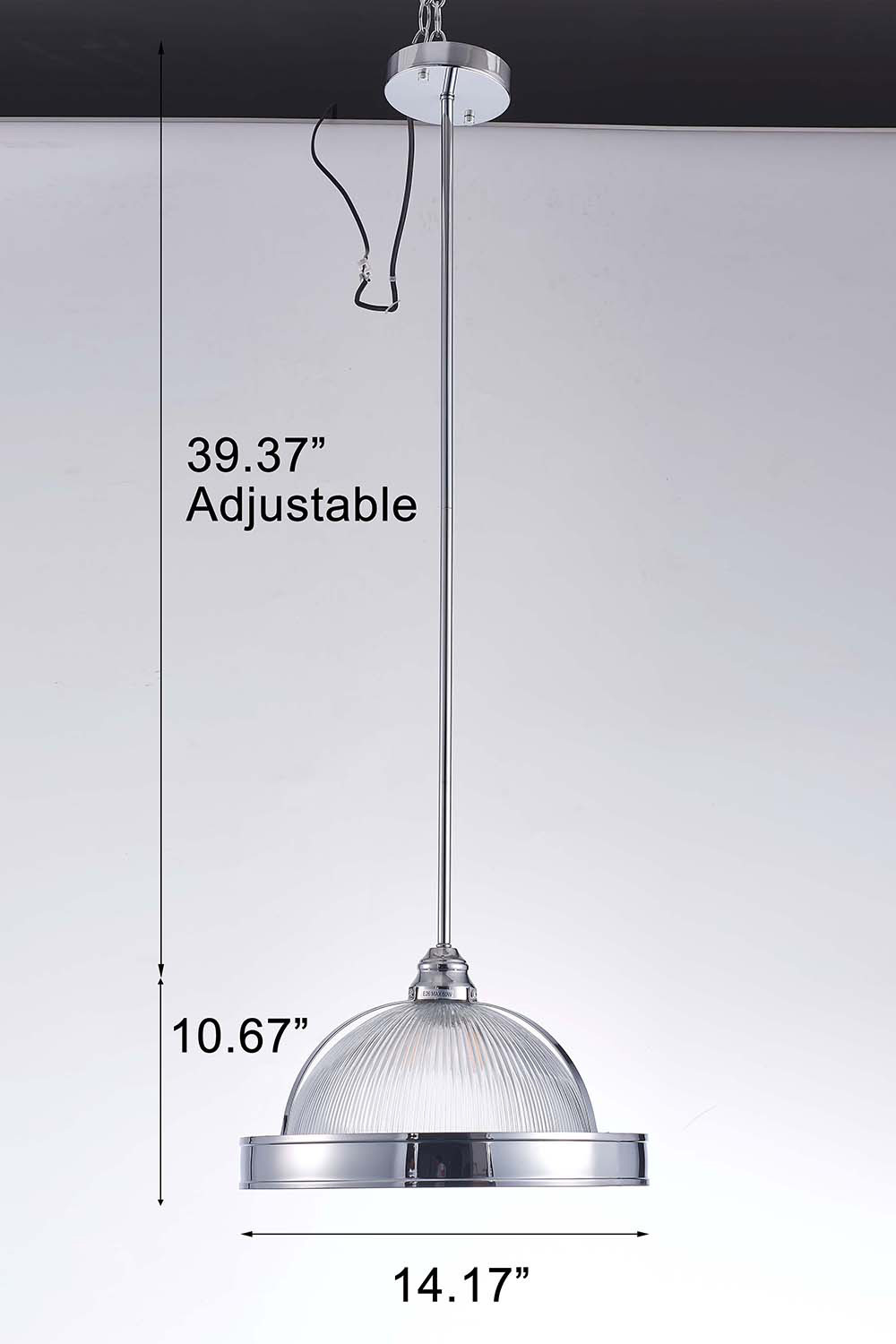 Pasargad - Natalie Collection Metal and Glass Pendant Lights