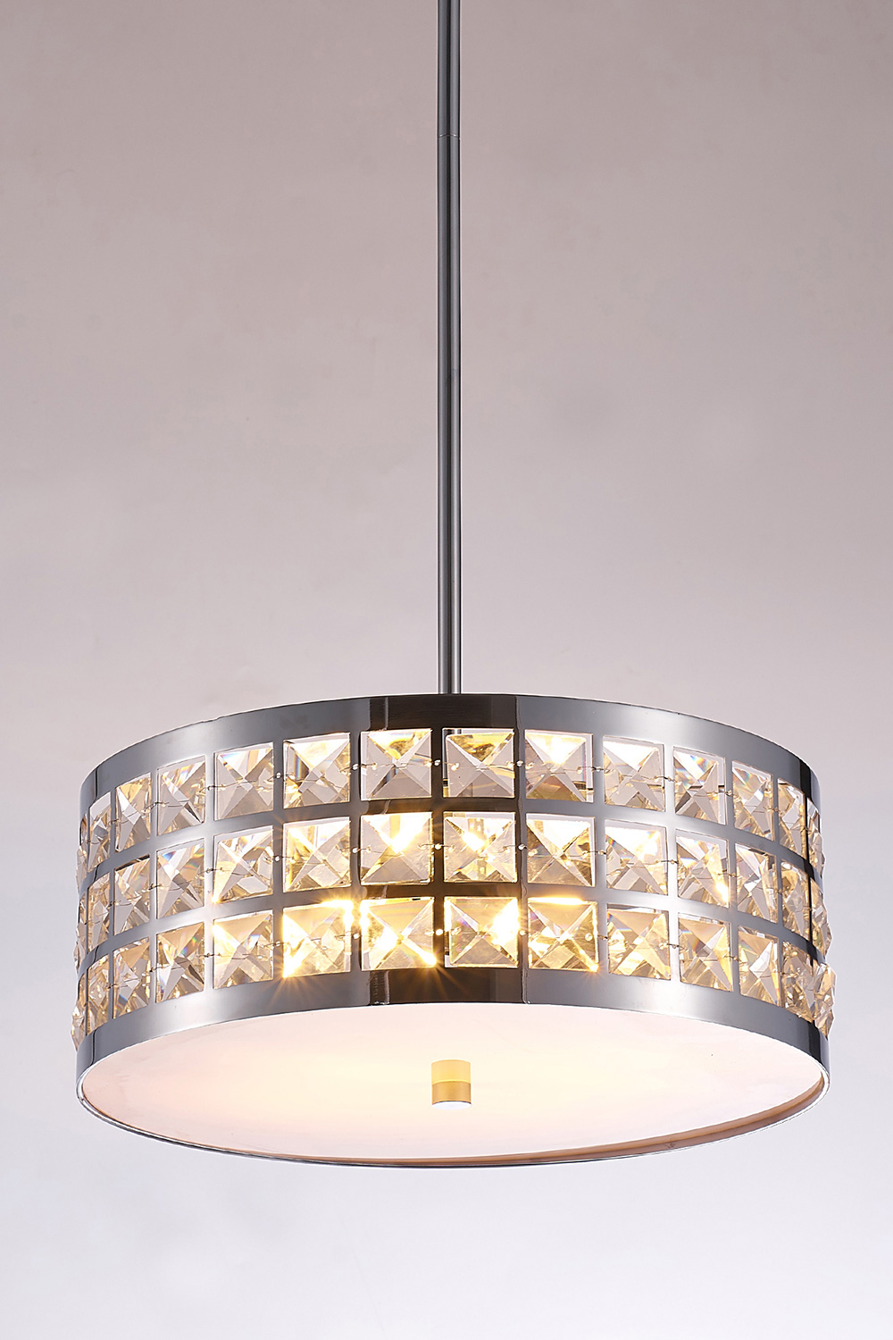 Pasargad - Hermoza Collection Metal and Crystal Pendant Lights (PMT-05)