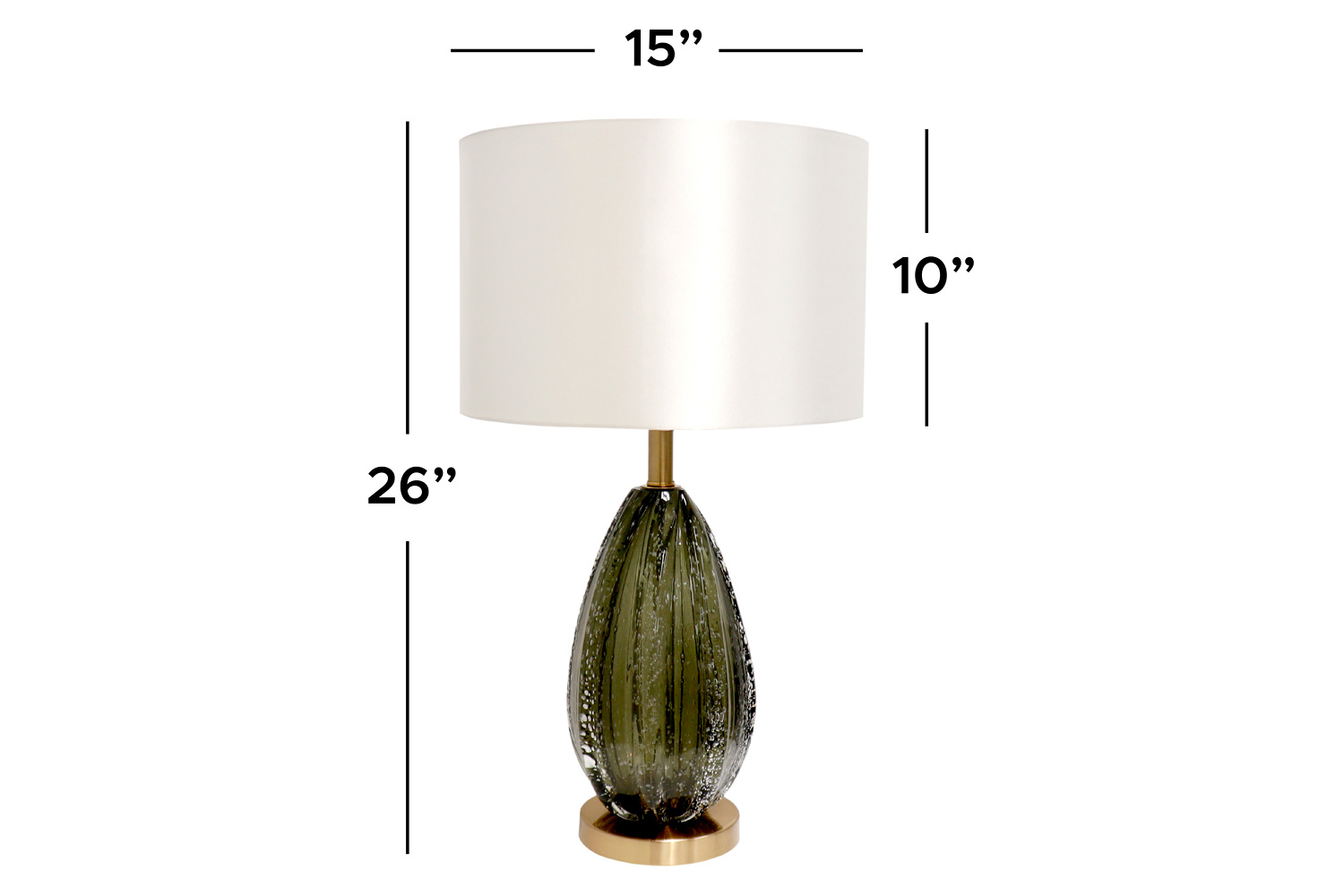 Pasargad - Felicia Collection Modern Table Lamp