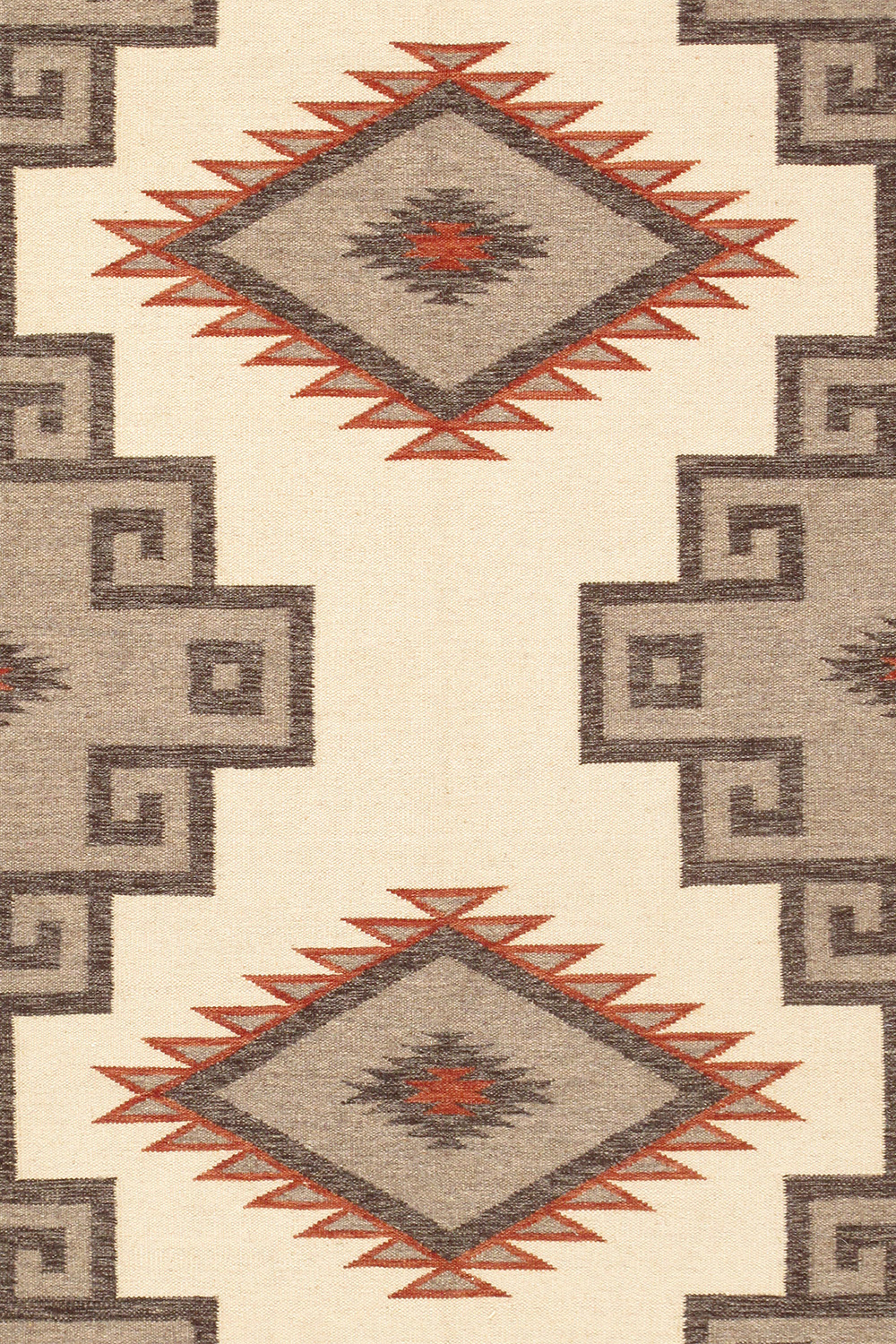 Pasargad - Navajo Style Hand-Woven Wool Light Brown Area Rug 104'' x 144'' (PNT-137 9X12)