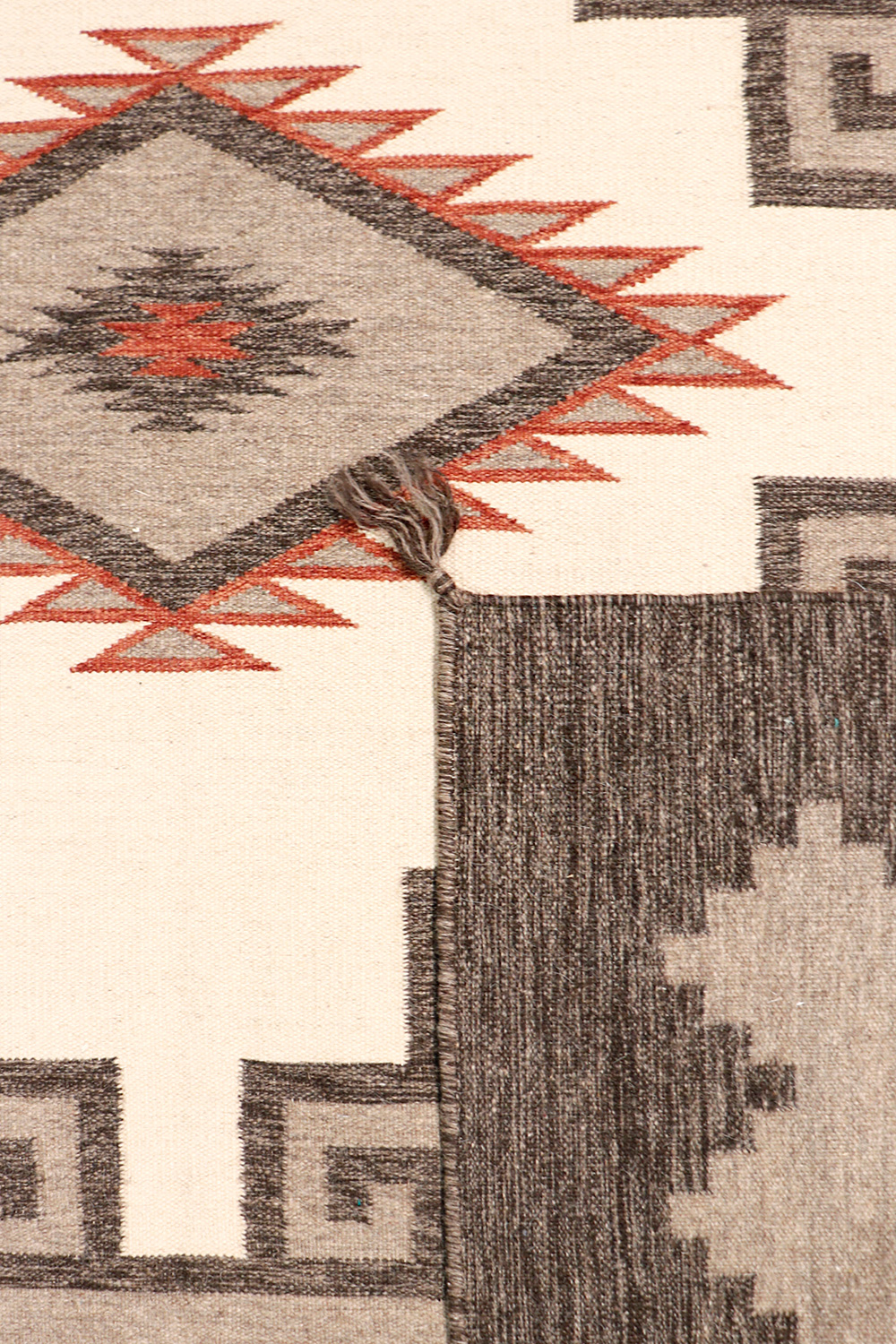 Pasargad - Navajo Style Hand-Woven Wool Light Brown Area Rug 104'' x 144'' (PNT-137 9X12)