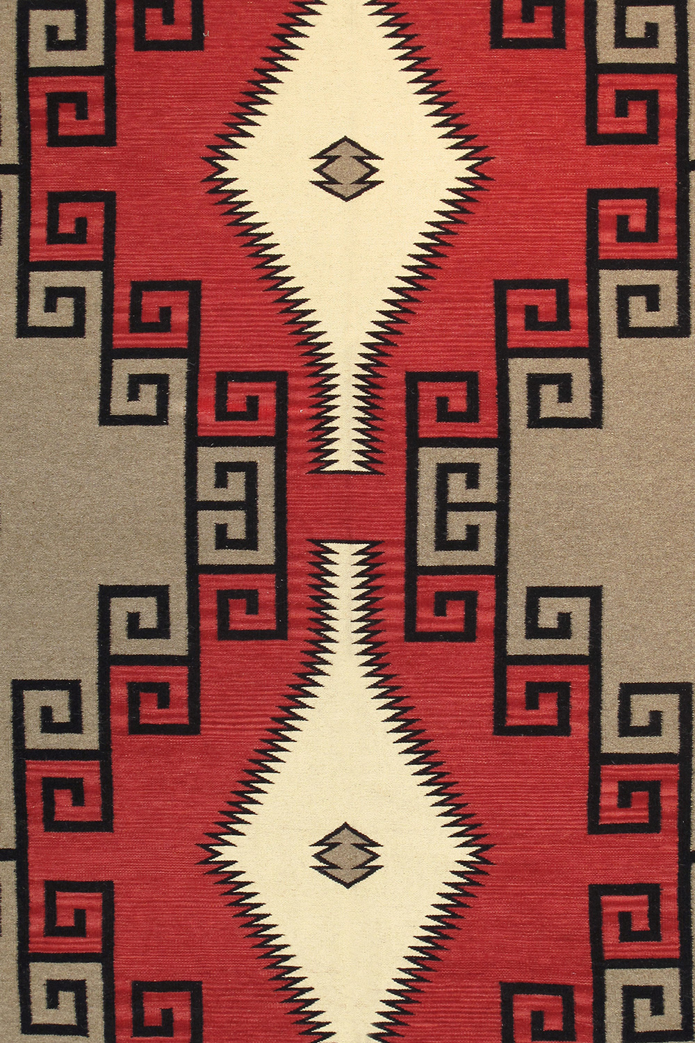 Pasargad - Navajo Style Hand-Woven Wool Mocha Area Rug 108'' x 144'' (PNT-198 9X12)