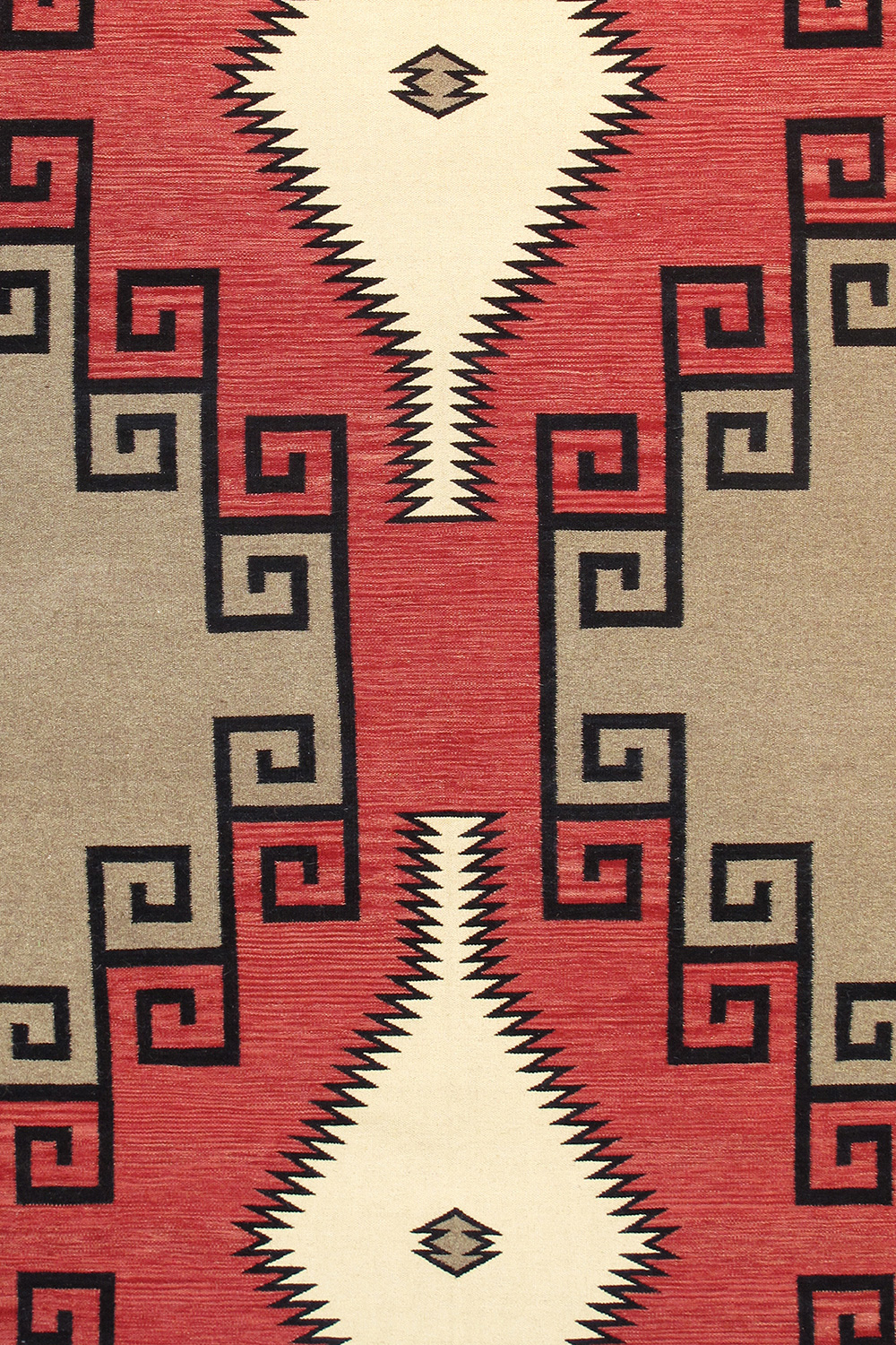 Pasargad - Navajo Style Hand-Woven Wool Mocha Area Rug 120'' x 168'' PNT-237