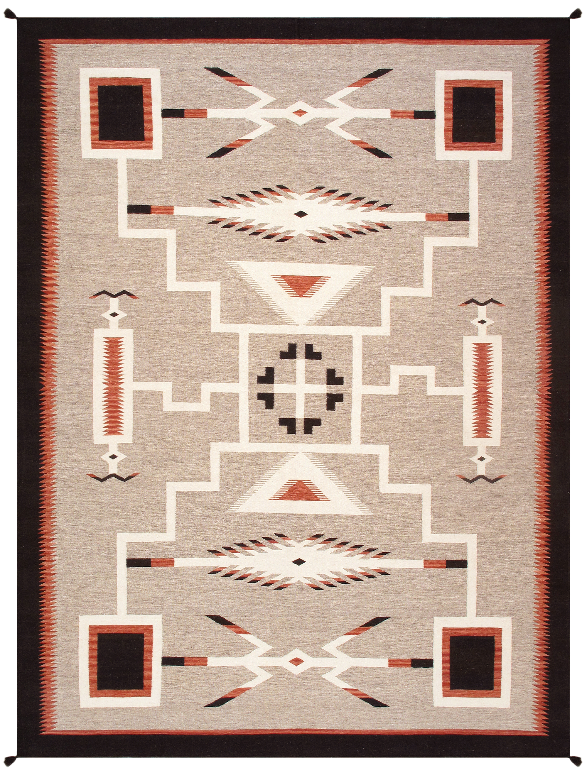 Pasargad - 284 Tuscany Collection Flatweave Wool Area Rug