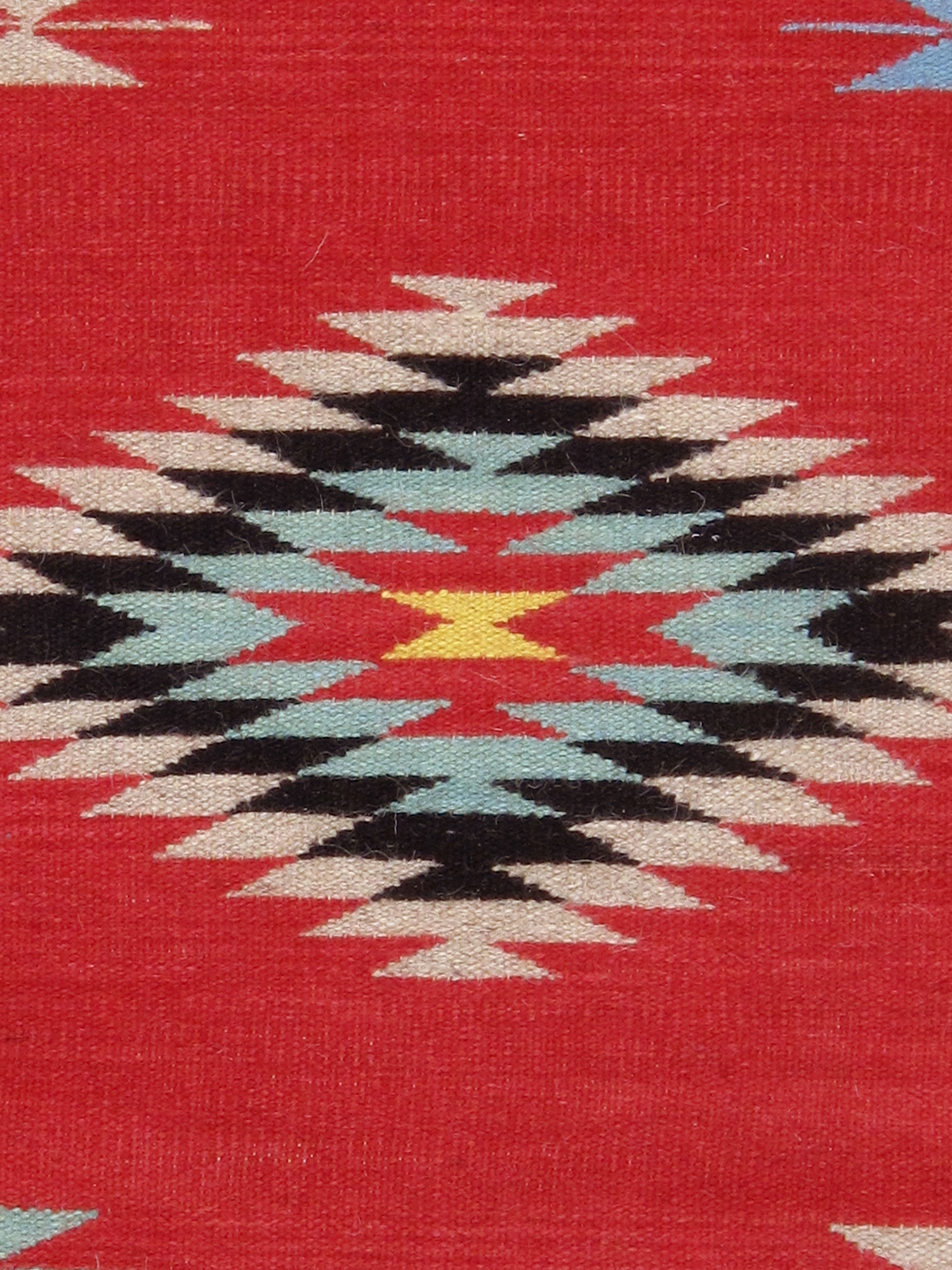 Pasargad - Tuscany Collection Flatweave Wool Area Rug in Red, 26" x 37" (PNT-327 2x3)