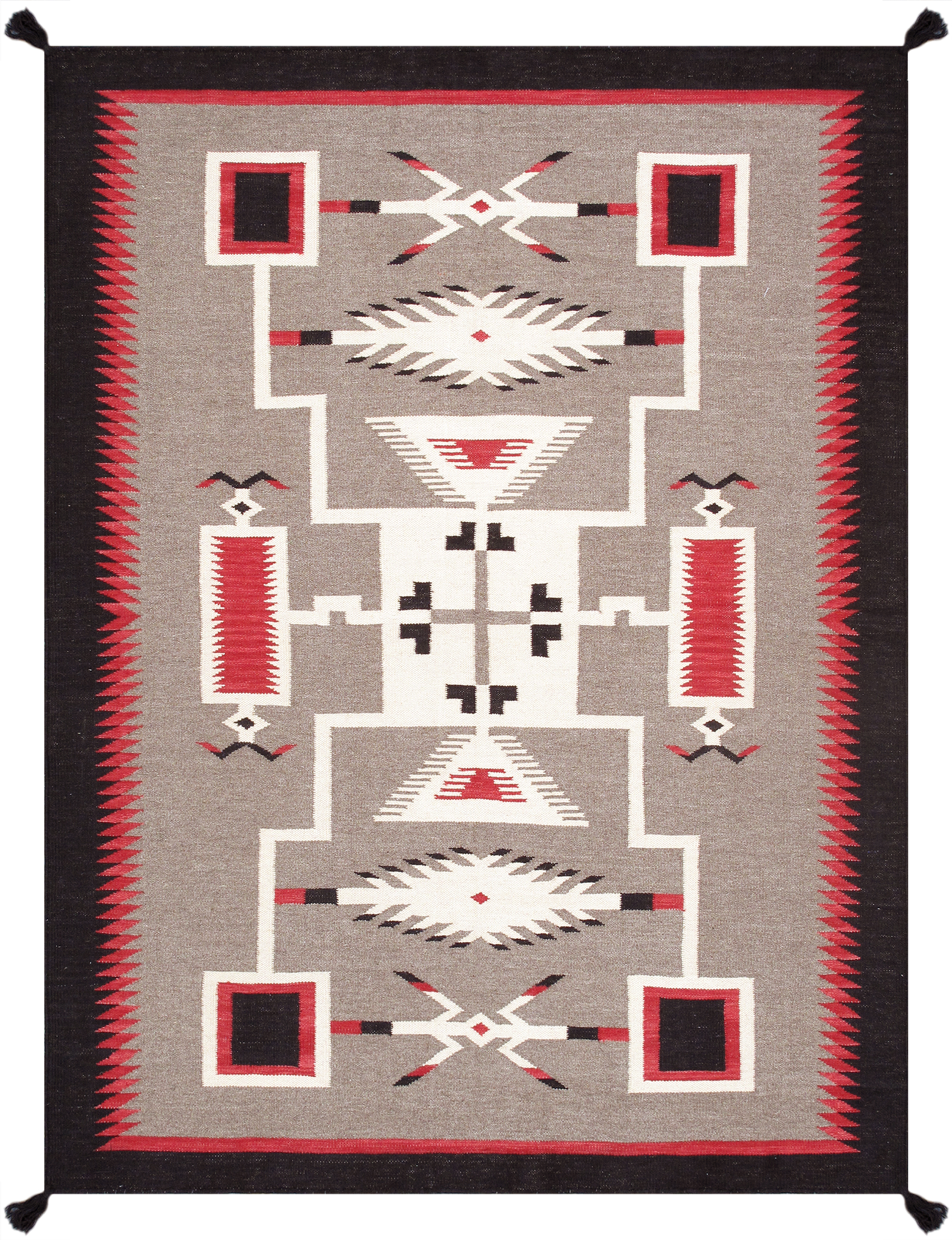 Pasargad - 353 Tuscany Collection Flatweave Wool Area Rug